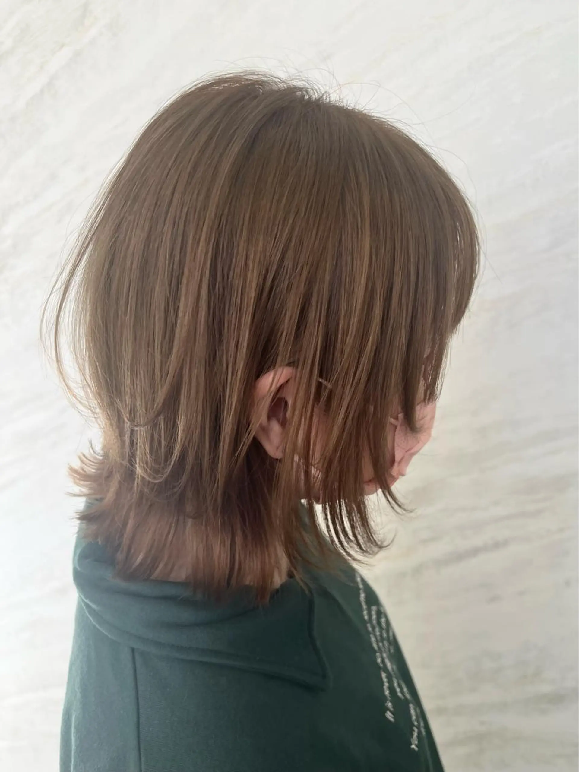 ミディアム カラー 顔周りカット/透明感 カラー🤍大塚蛍のヘアスタイル