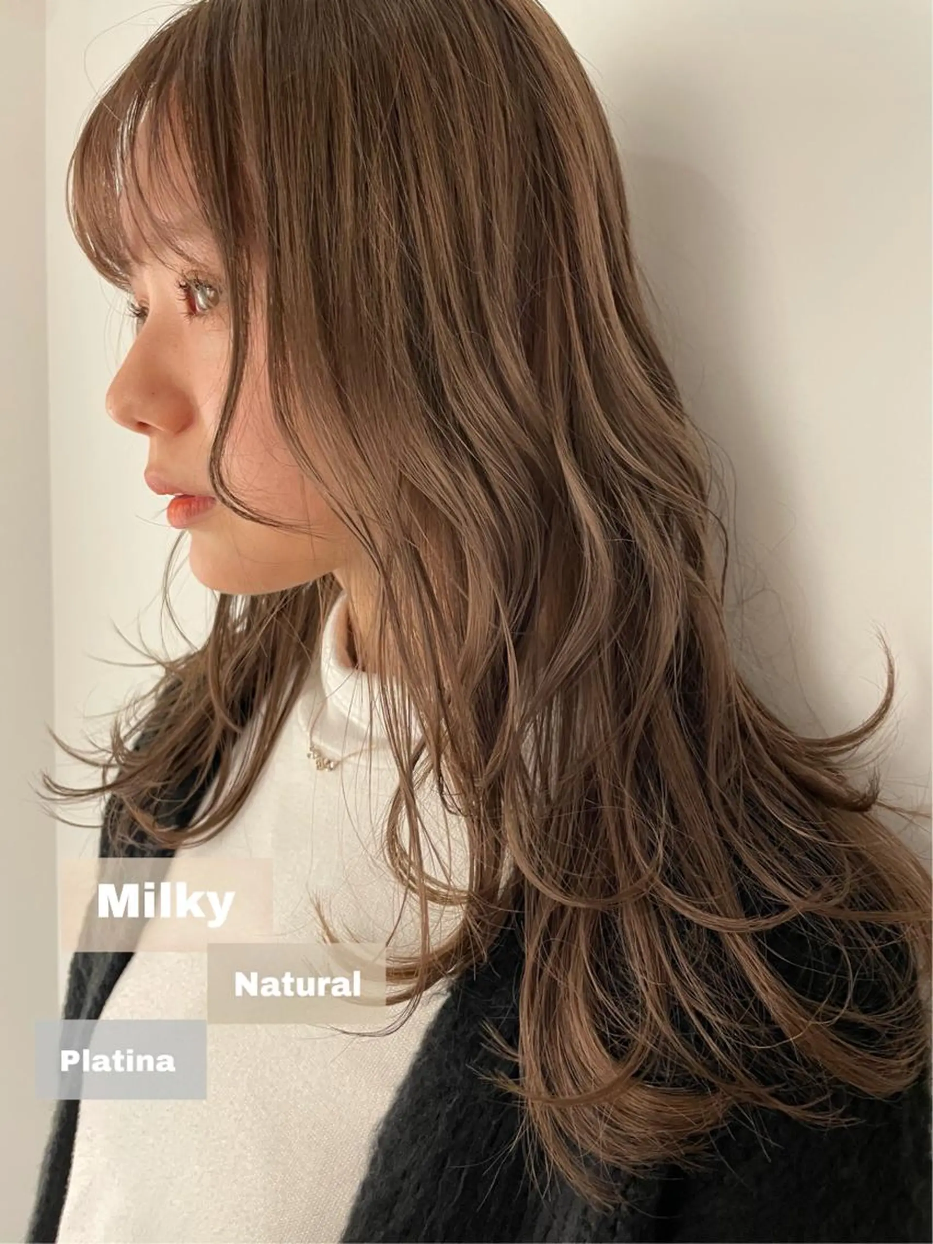 ロング カラー カット ヘアカラー トリートメント 透明感カラー＊ レイヤー/清水大地のヘアスタイル