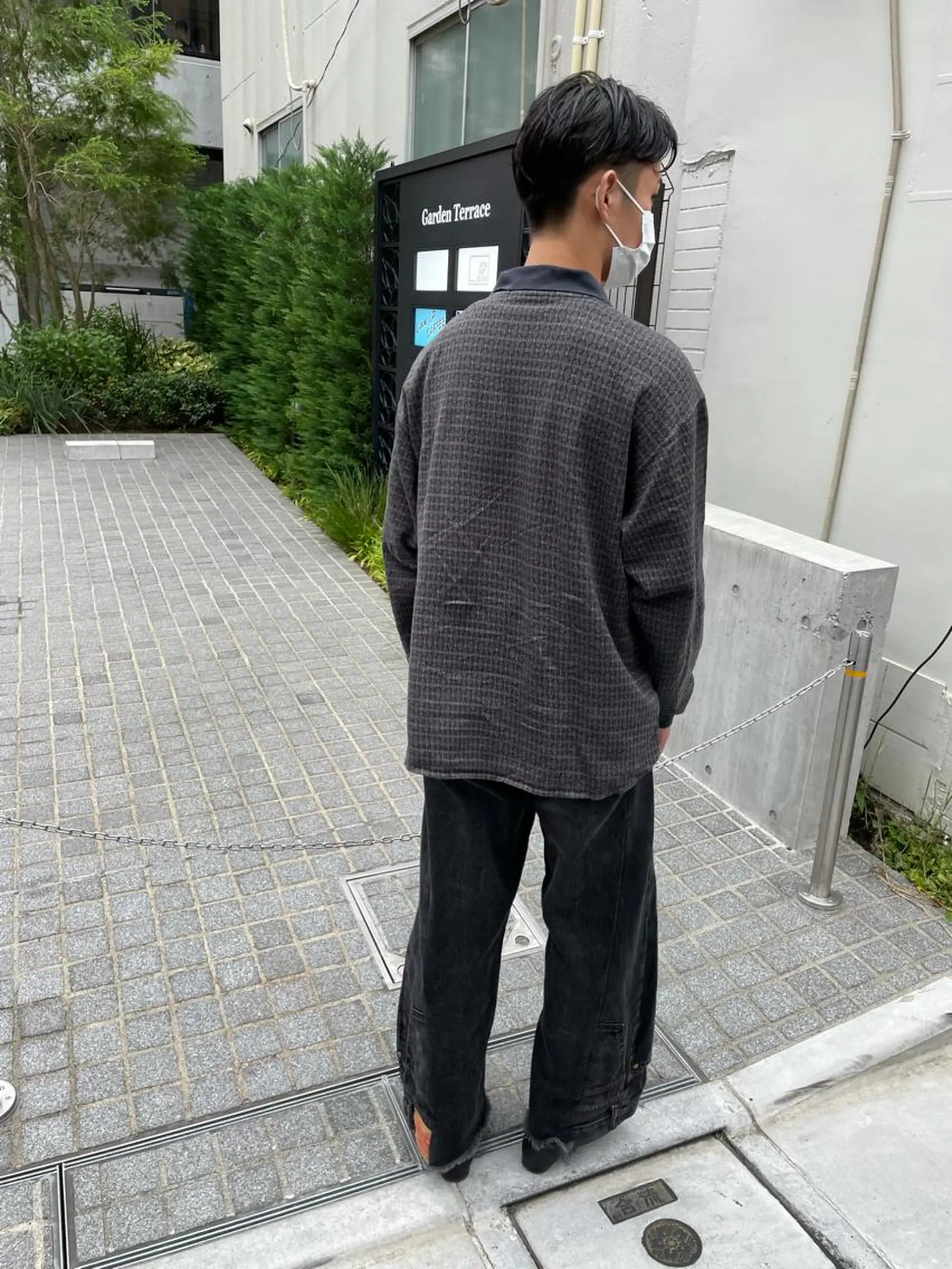 ショート メンズ カット トリートメント パーマ/透明感カラー /ボブ/吉田一生のヘアスタイル