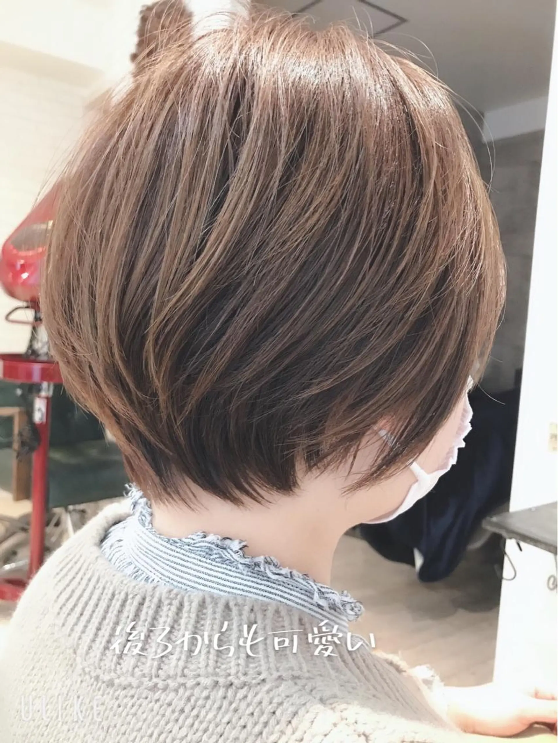 ショート hair relaxation drop所属・drop/鶴見 /西巻大のヘアスタイル