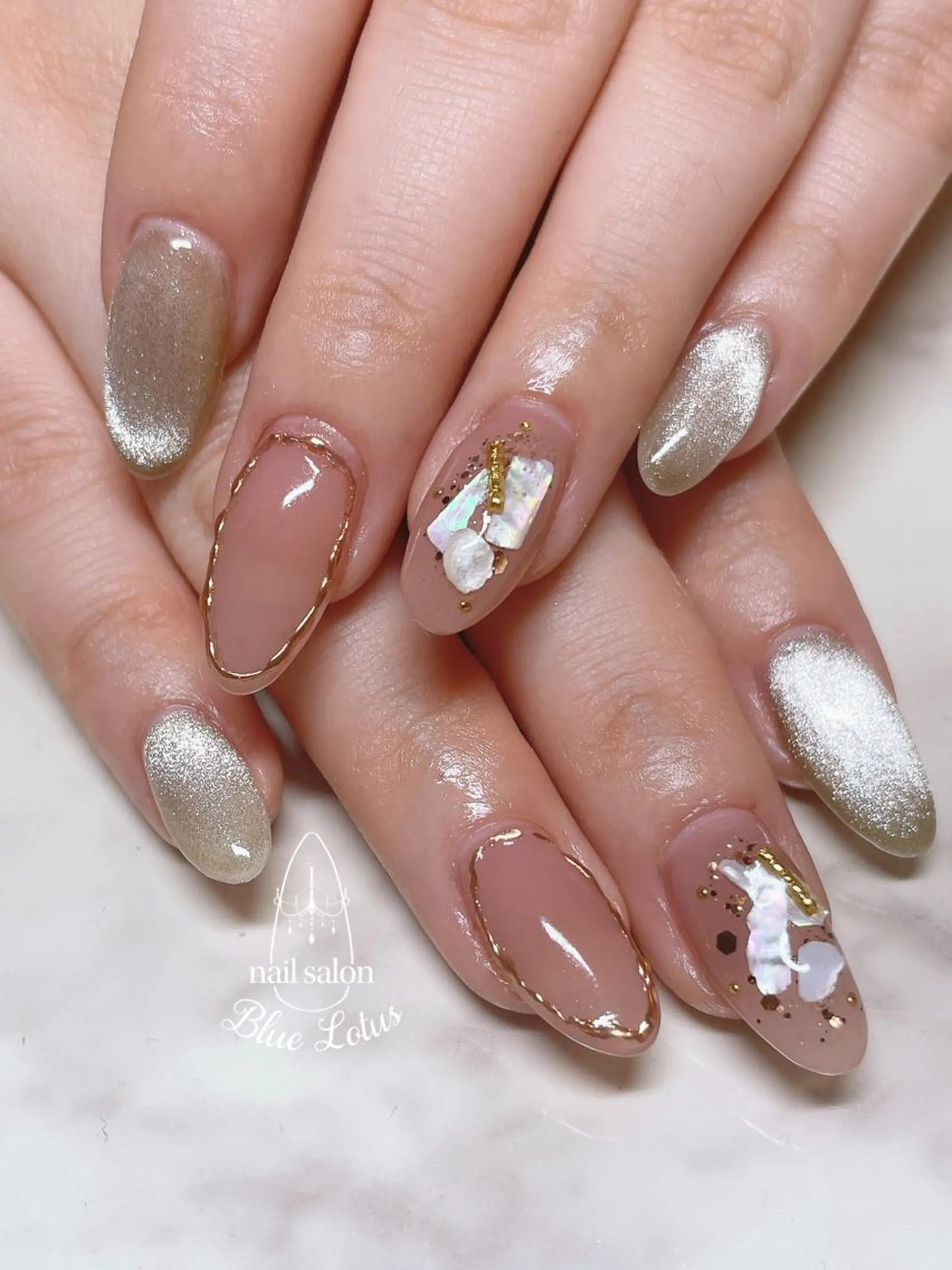 ネイル ハンドネイル 三浦 藍のネイルデザイン