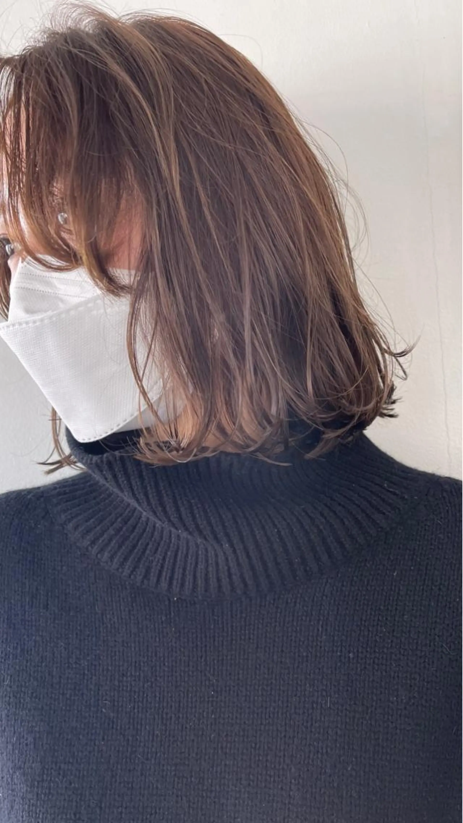 ショート カラー pole/apartment所属・💓パーマ，💗 レイヤーカットのヘアスタイル