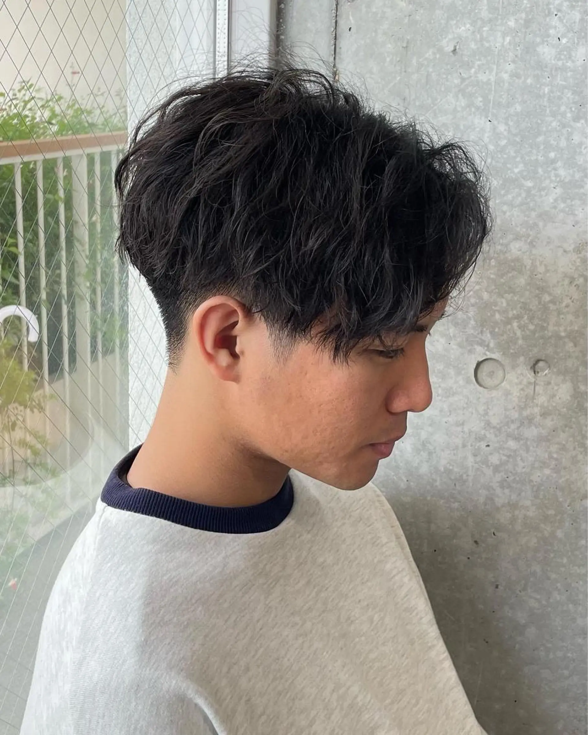 パーマ メンズ カット パーマ トリートメント ヘッドスパ ヘアセット メンズモテパーマ💙 fuwaのヘアスタイル