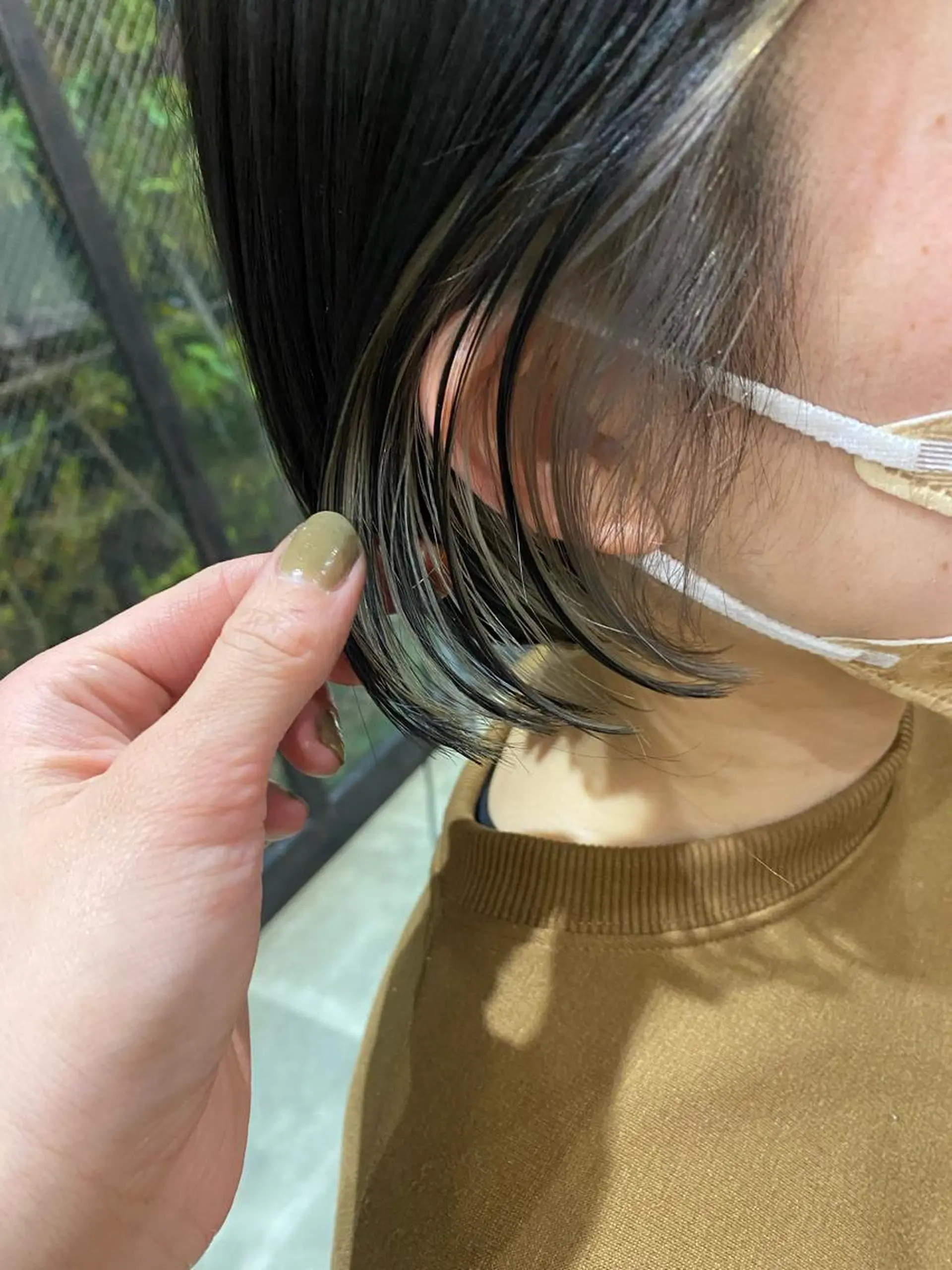 ショート カラー 中村 友香のヘアスタイル