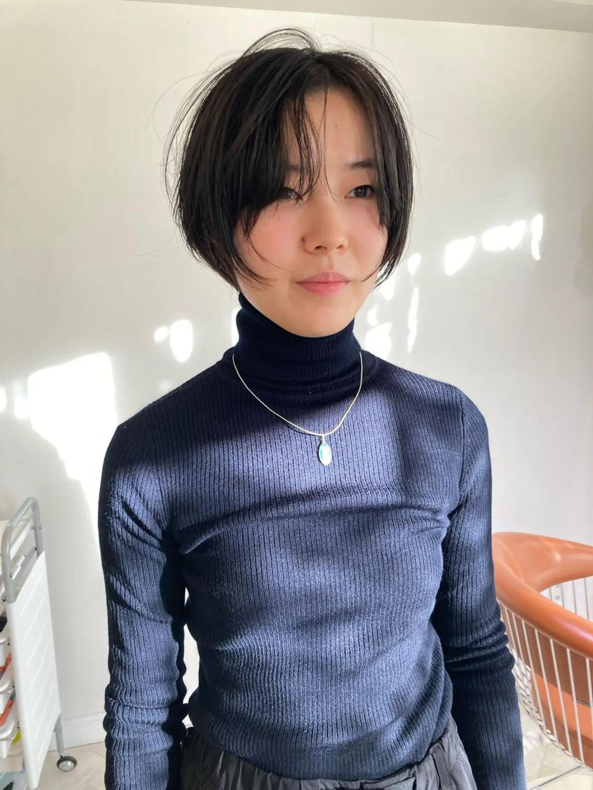 ショート ショートヘア カット トリートメント お洒落ベージュ🤎 代官山shibukiのヘアスタイル