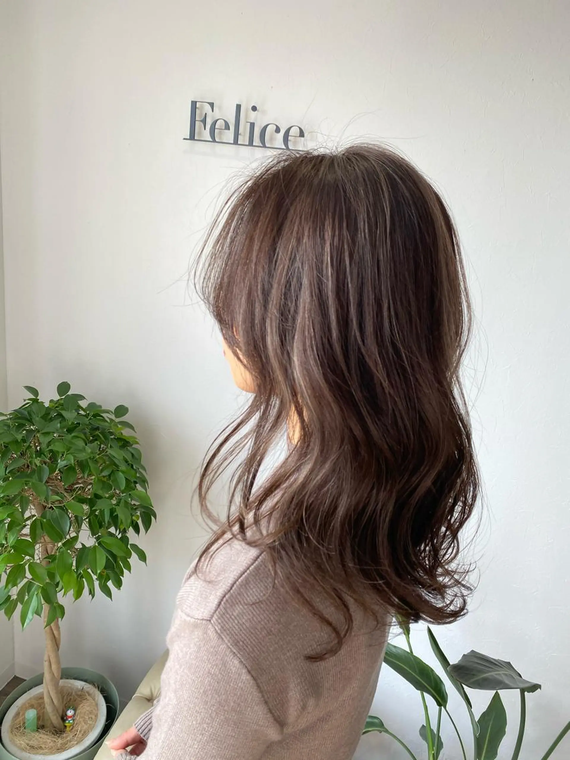 ミディアム ヘアカラー Felice hair design所属・粕川 達哉のヘアスタイル