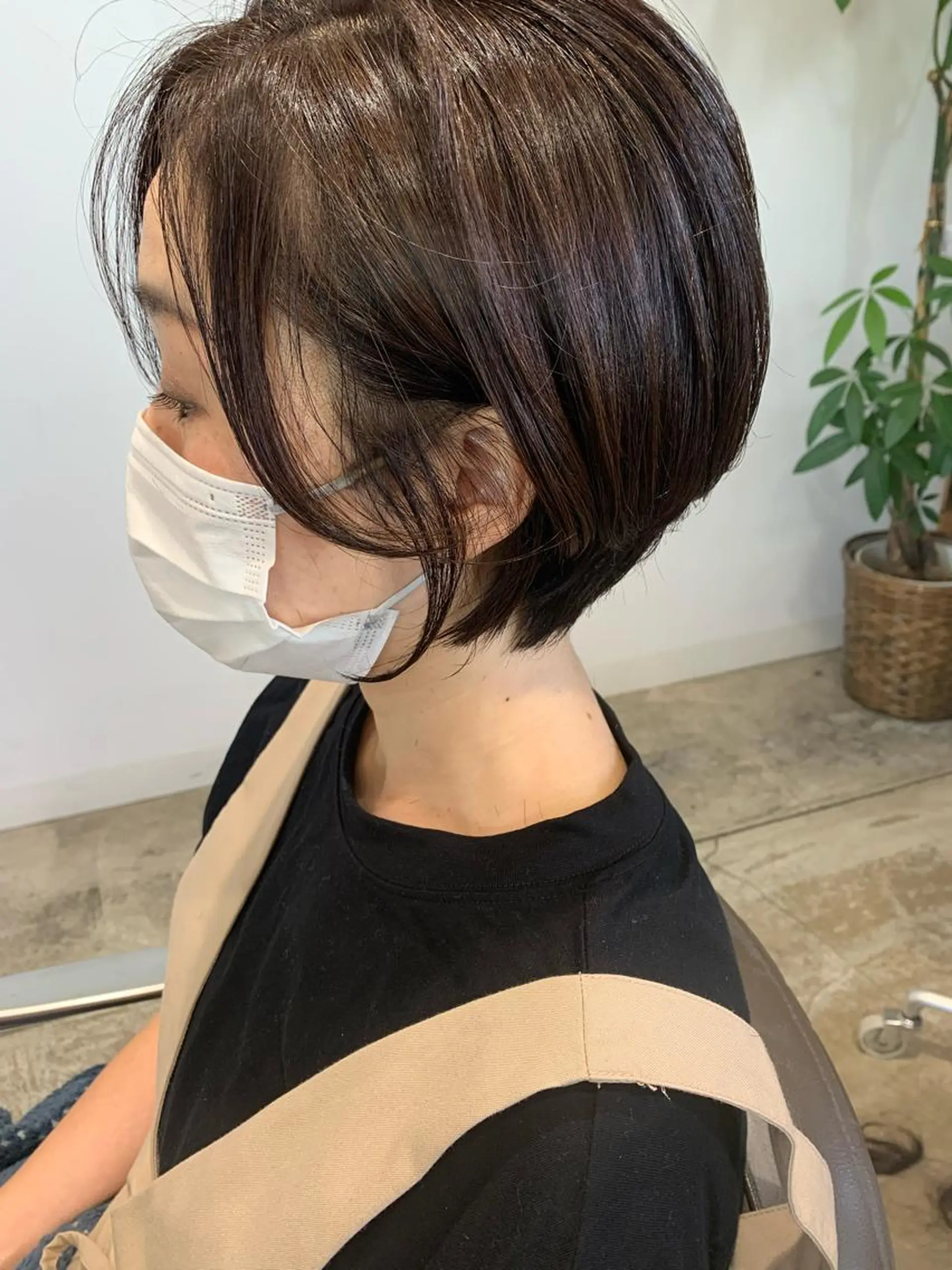 ショート 田中 亜沙美のヘアスタイル