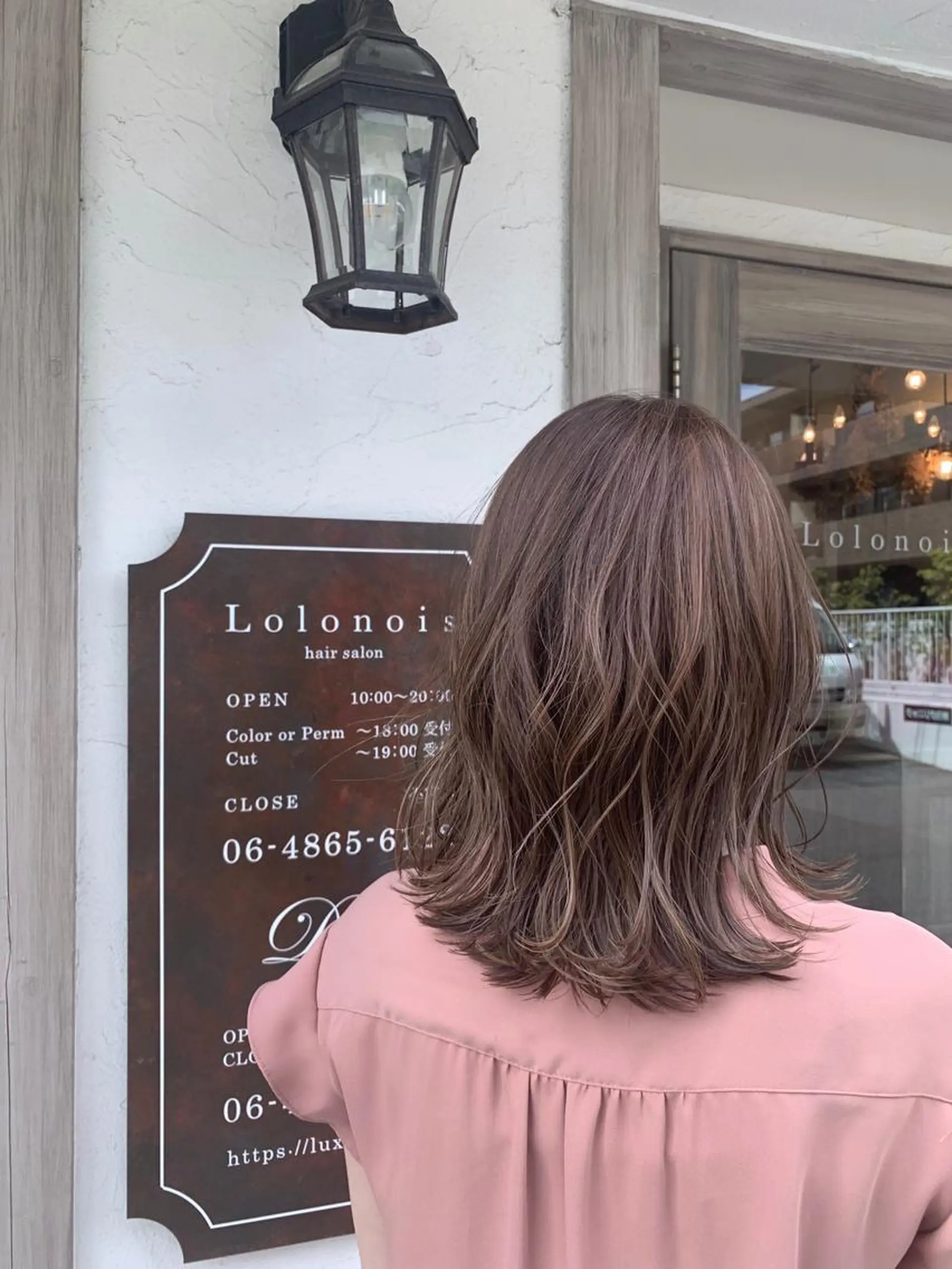 ミディアム カラー パーマ ヘアアレンジ 韓国♡ハイライト ♡YURIのヘアスタイル