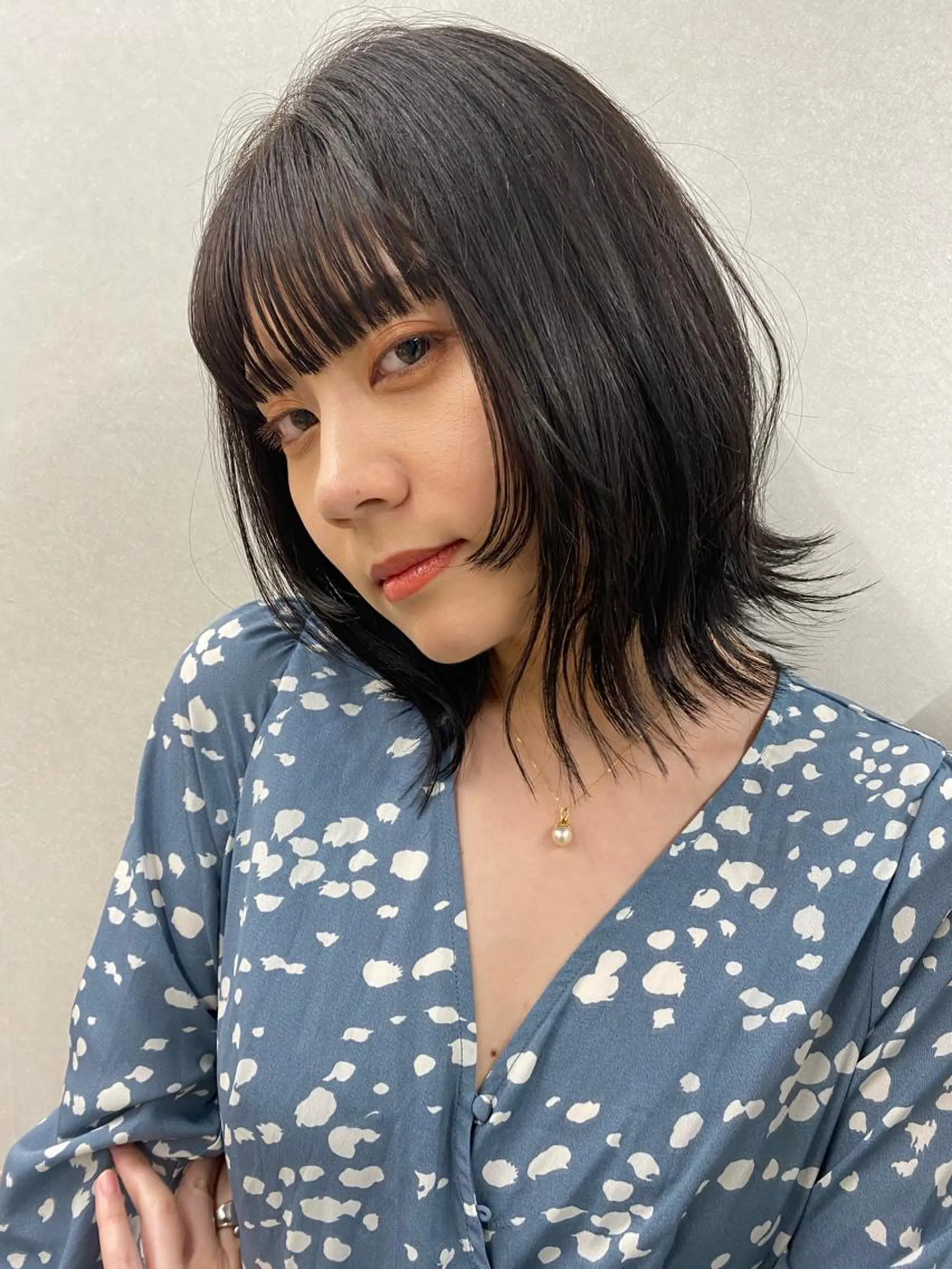 のがわかえ ミディアム♡ボブのヘアスタイル