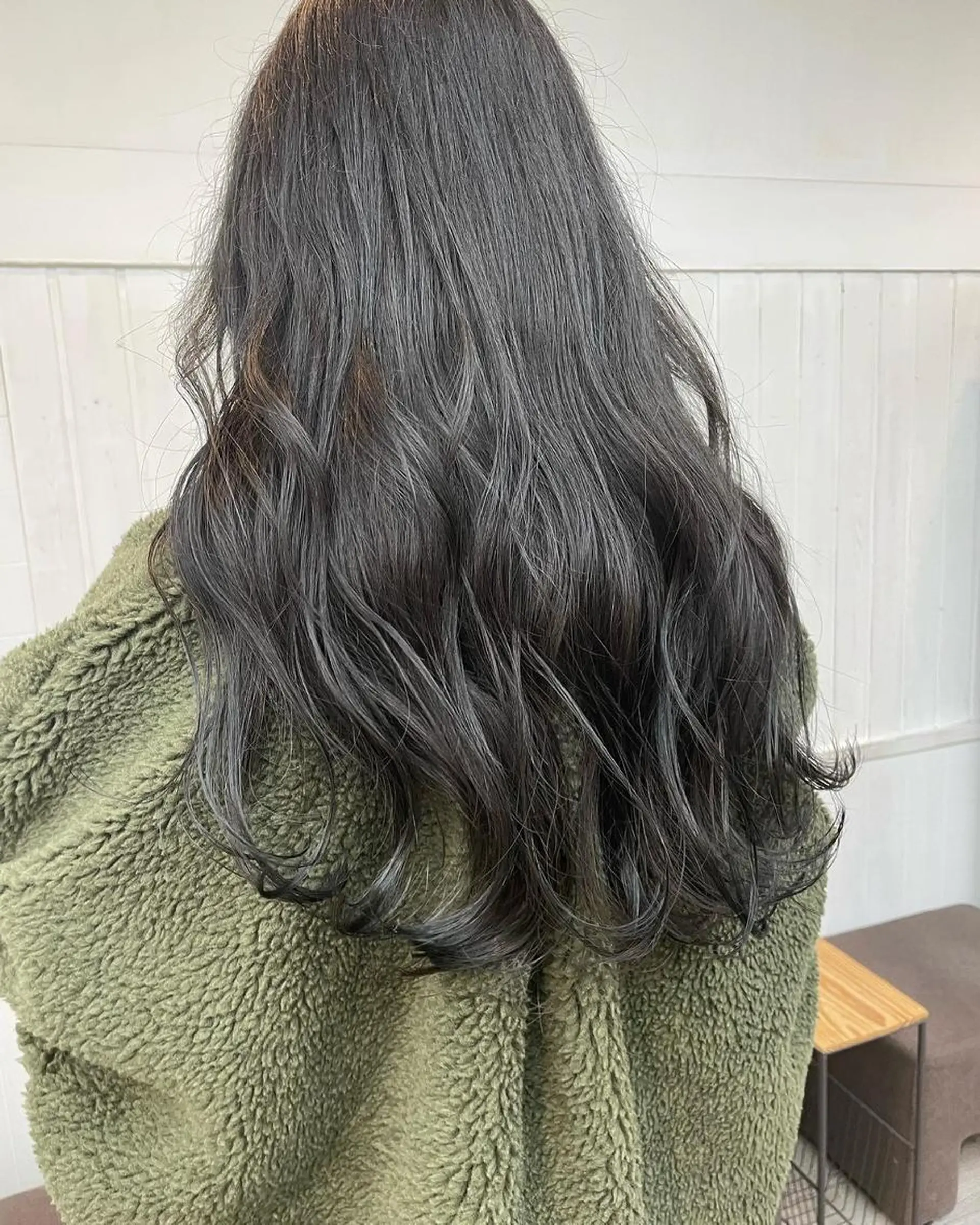 ロング ヘアアレンジ パーマ カラー ヘアカラー トリートメント N° +aero 横浜のヘアスタイル