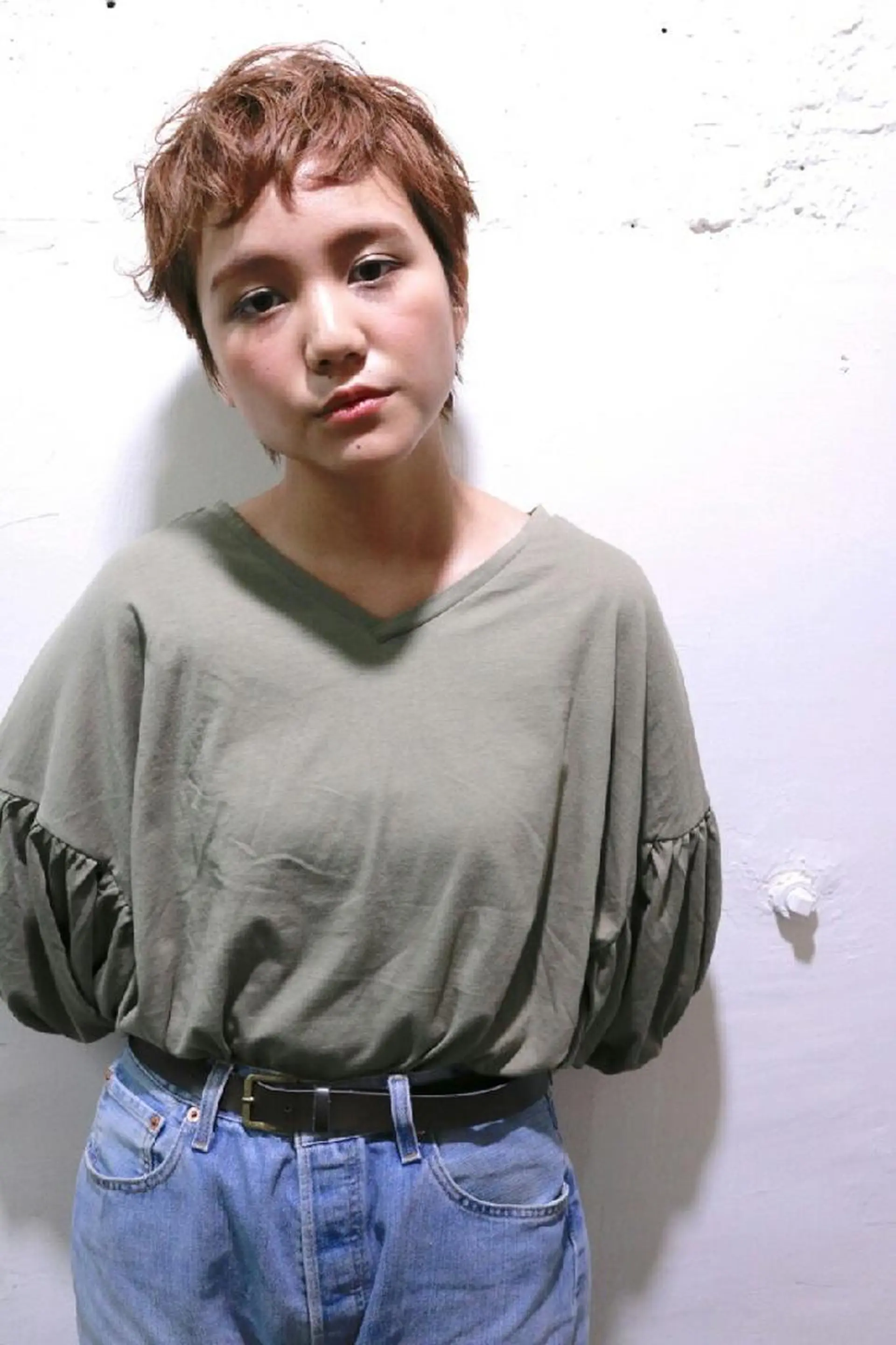 ショート パーマ ショートヘア takk design labのヘアスタイル