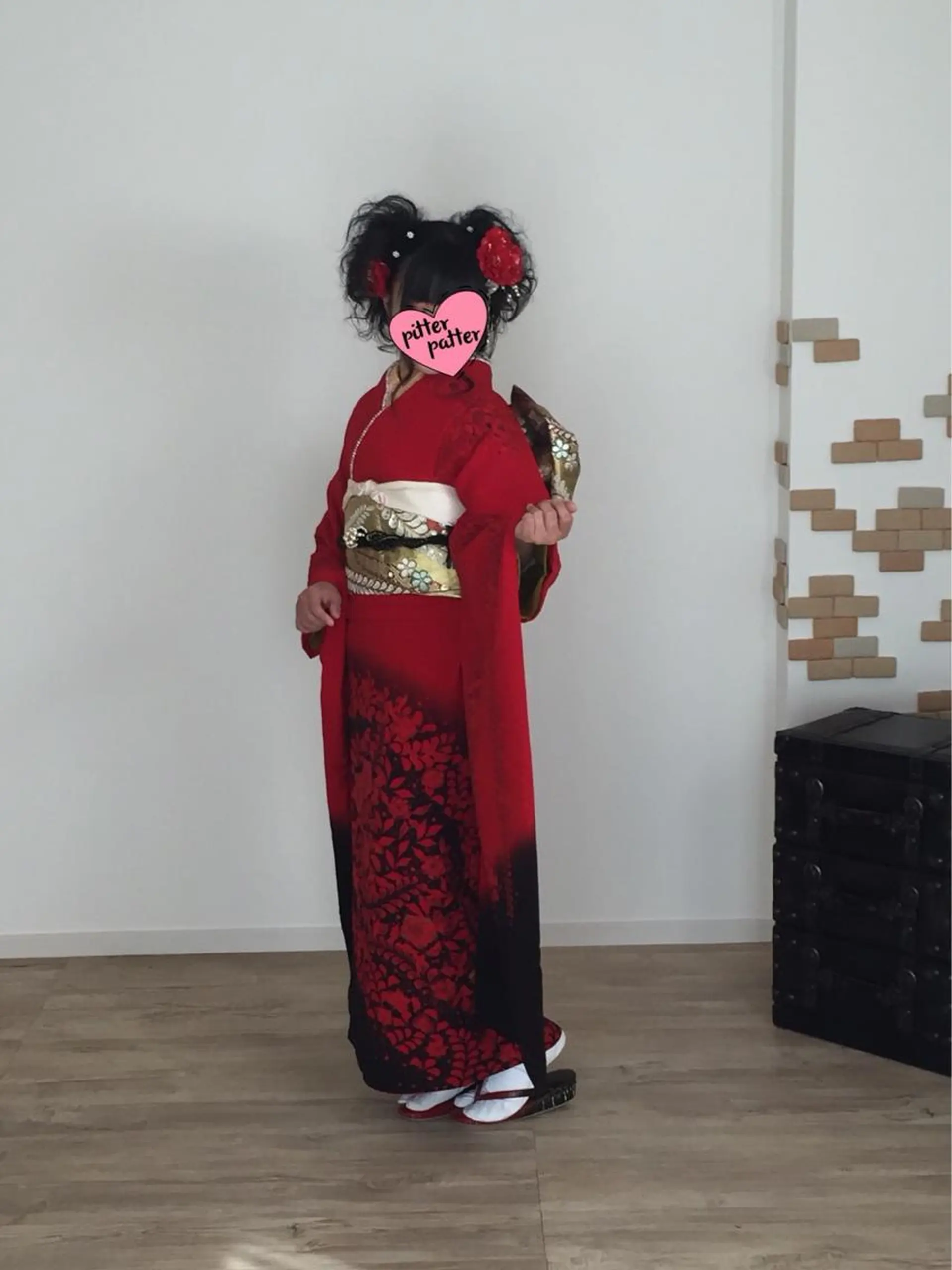 セミロング ヘアアレンジ 着付け 田中 佐枝子のヘアスタイル