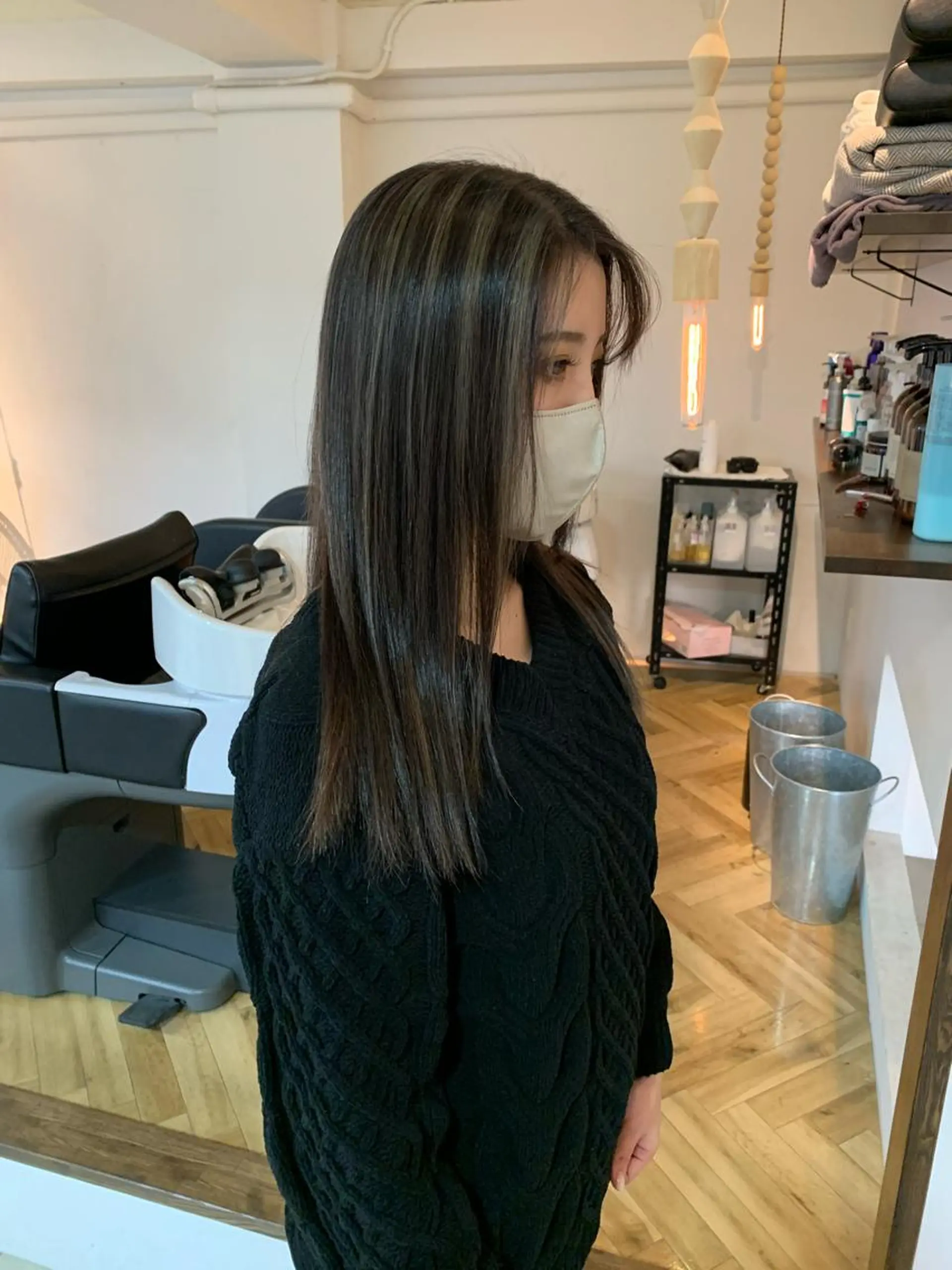 ロング カラー 船津武俊 フナツタケトシのヘアスタイル