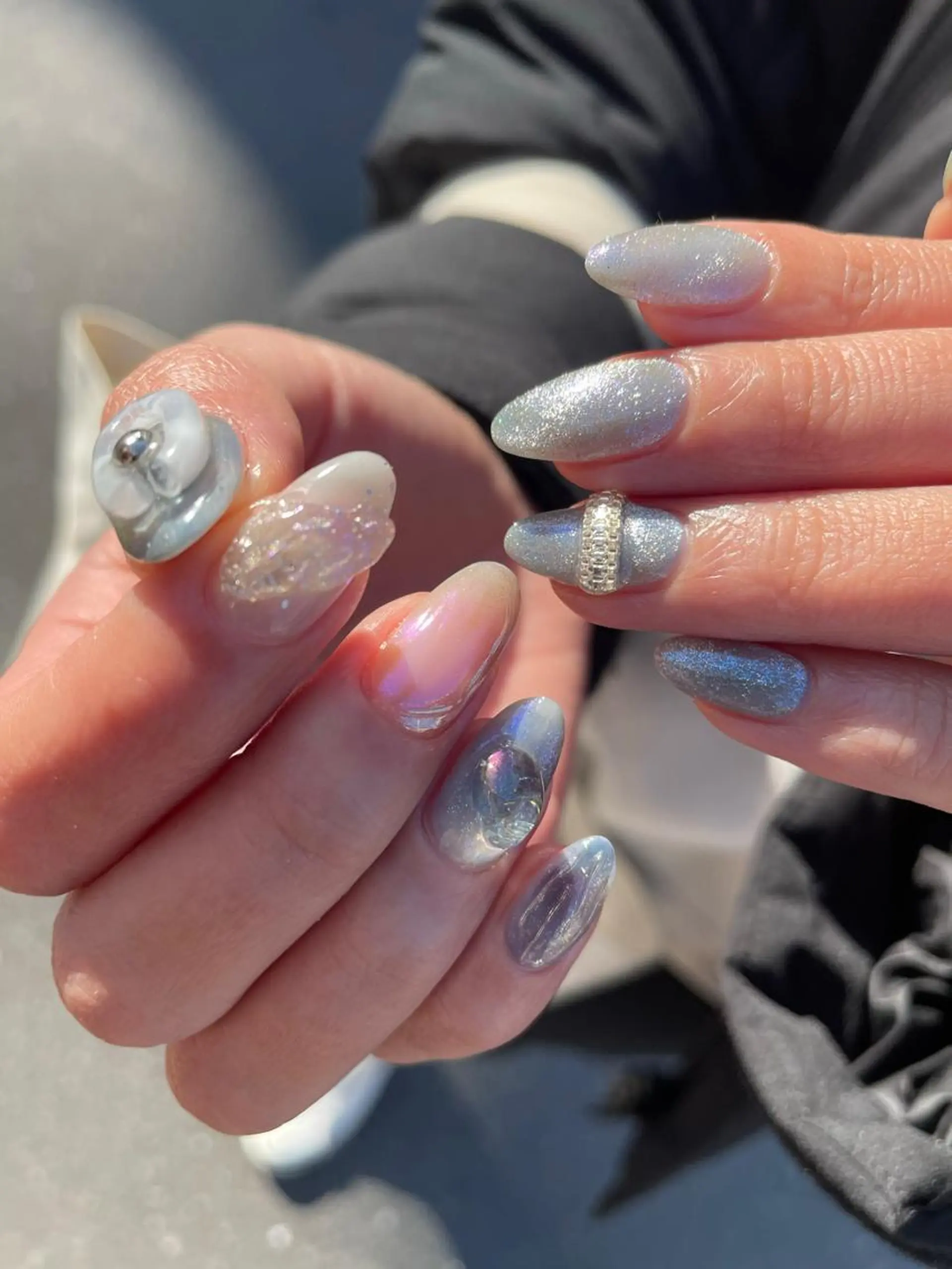 ロング カラー ヘアアレンジ キッズ ネイル マツエク・マツパ アイブロウ 福田 加奈のネイルデザイン