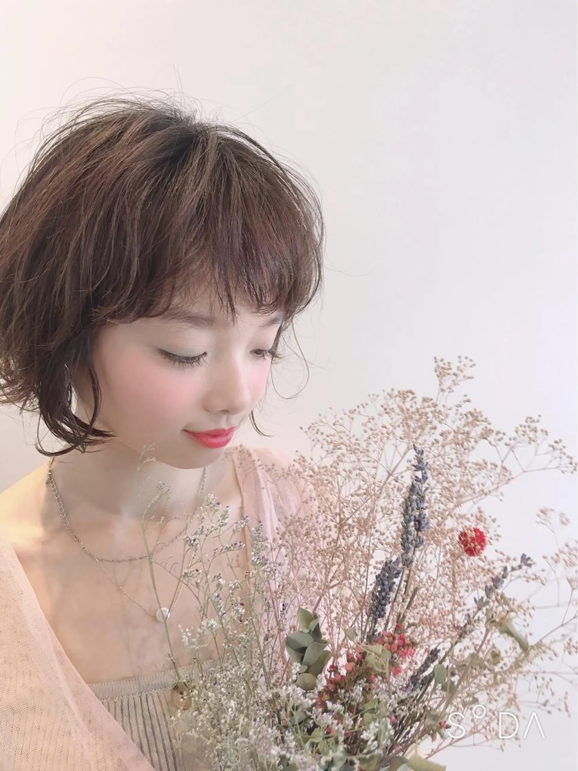 マツエク・マツパ カラーマツエク ナチュラル taniuchi ramuのマツエク・マツパデザイン