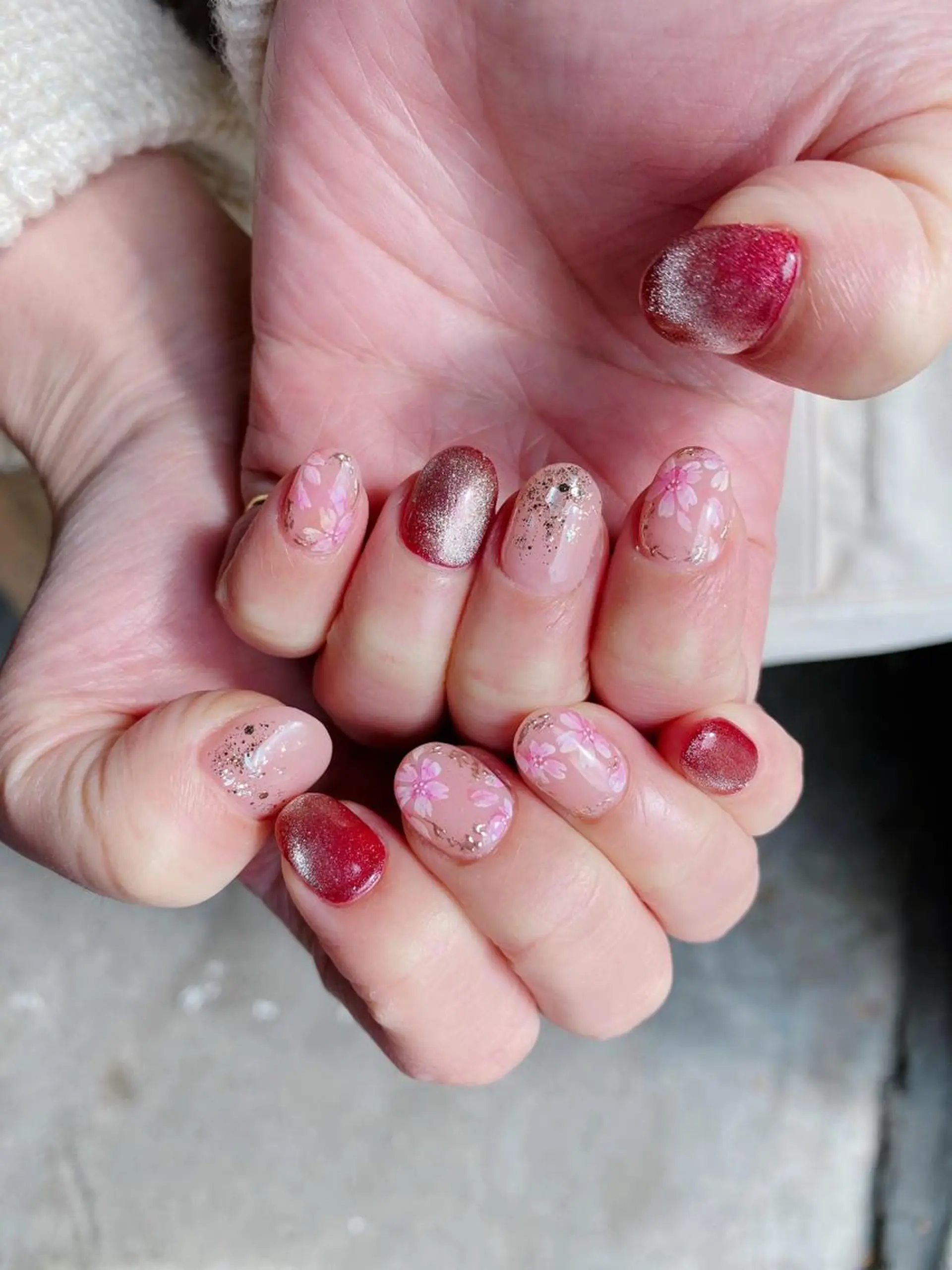 ネイル ハンドネイル nailsalon ∞ ﾐｶﾅﾙ ∞のネイルデザイン