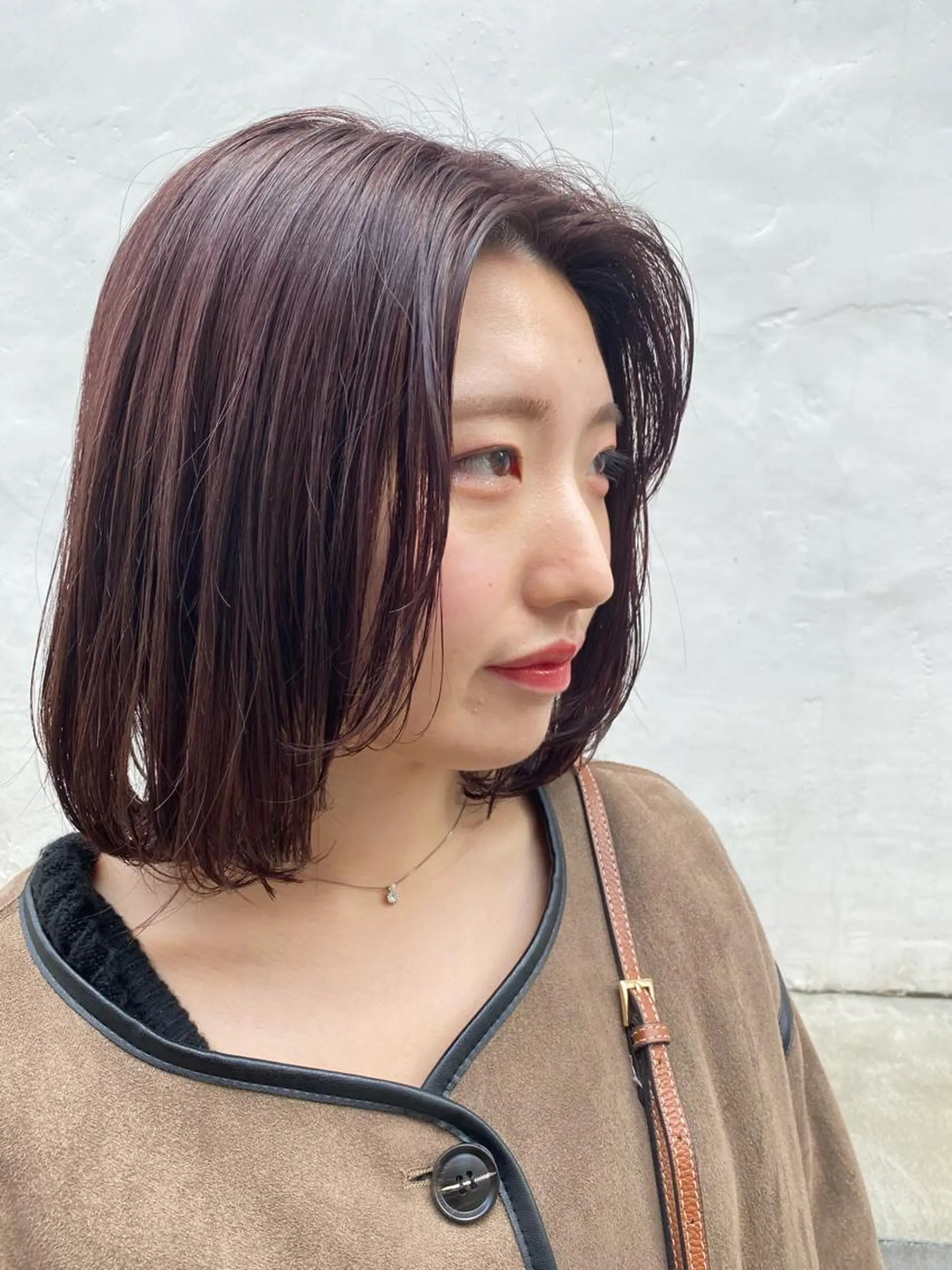 ミディアム カラー 🟩くすみカラー/ボ ブ/ショート/大司のヘアスタイル