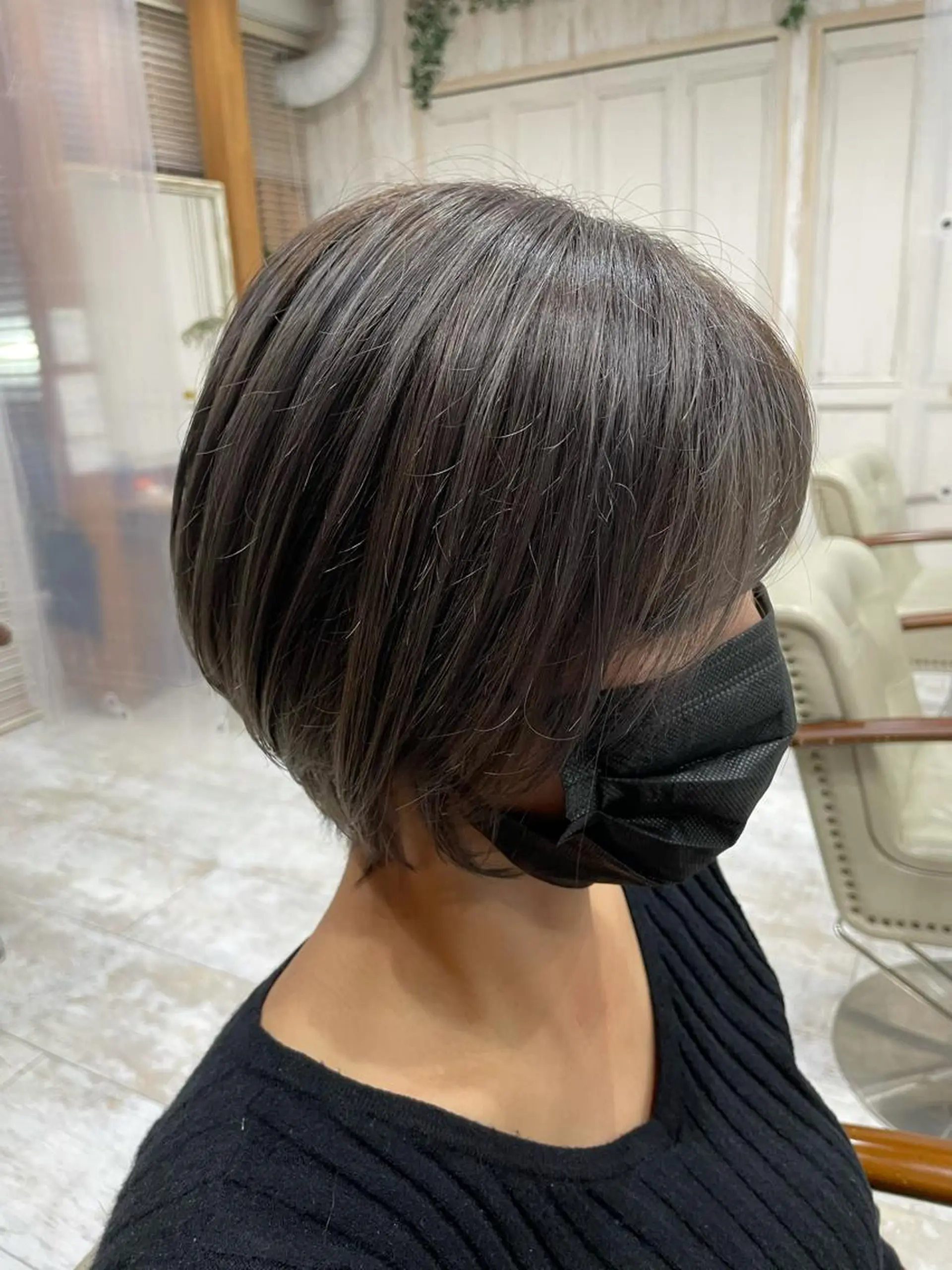 ショート ボブ ショートヘア カット ヘアカラー 💎メンズカット/ 透明感　吉田拓海💎のヘアスタイル