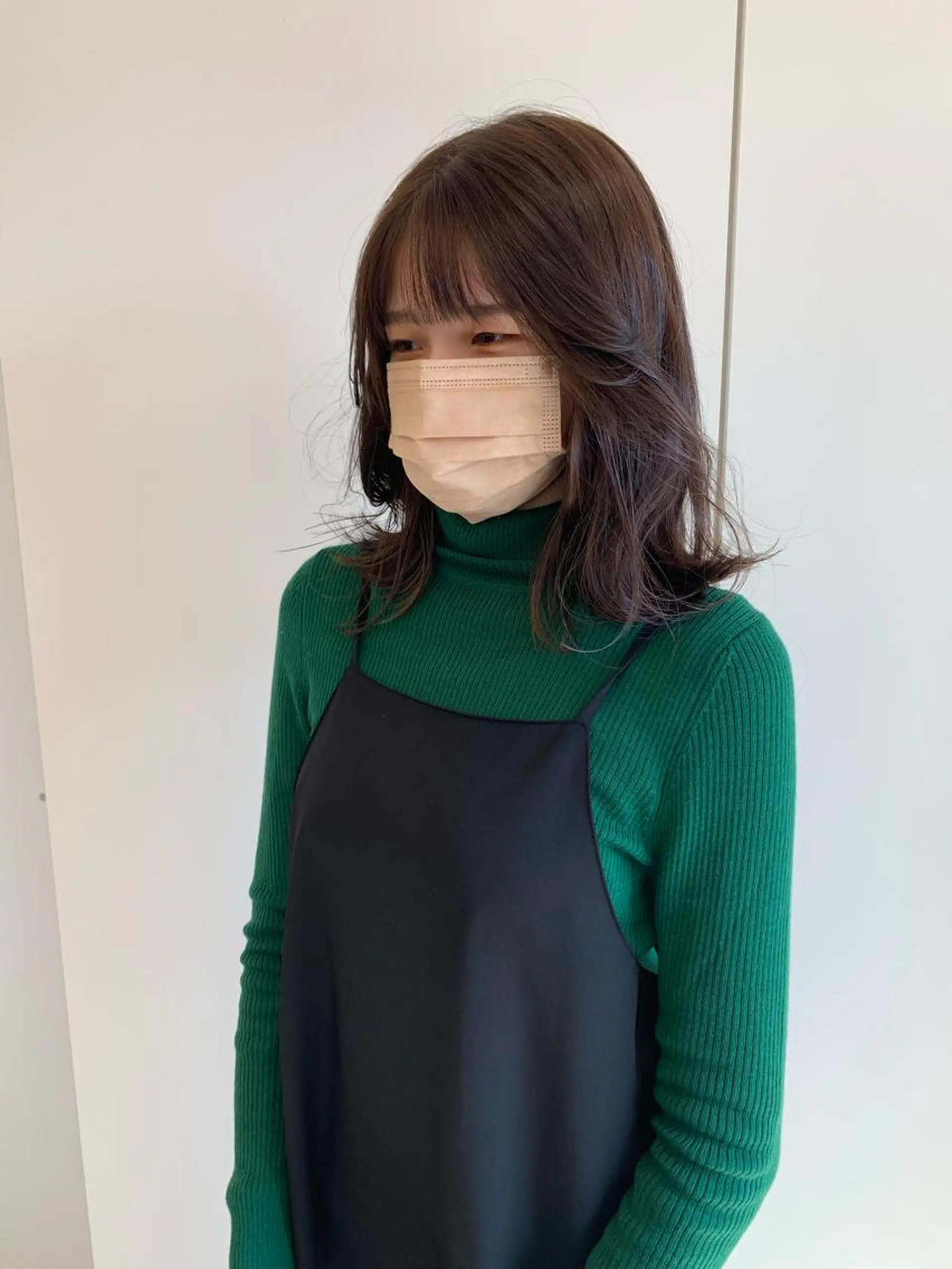 ミディアム カラー ブラウンカラー 韓国風ヘア カット ヘアカラー PAIR DAISUKEのヘアスタイル