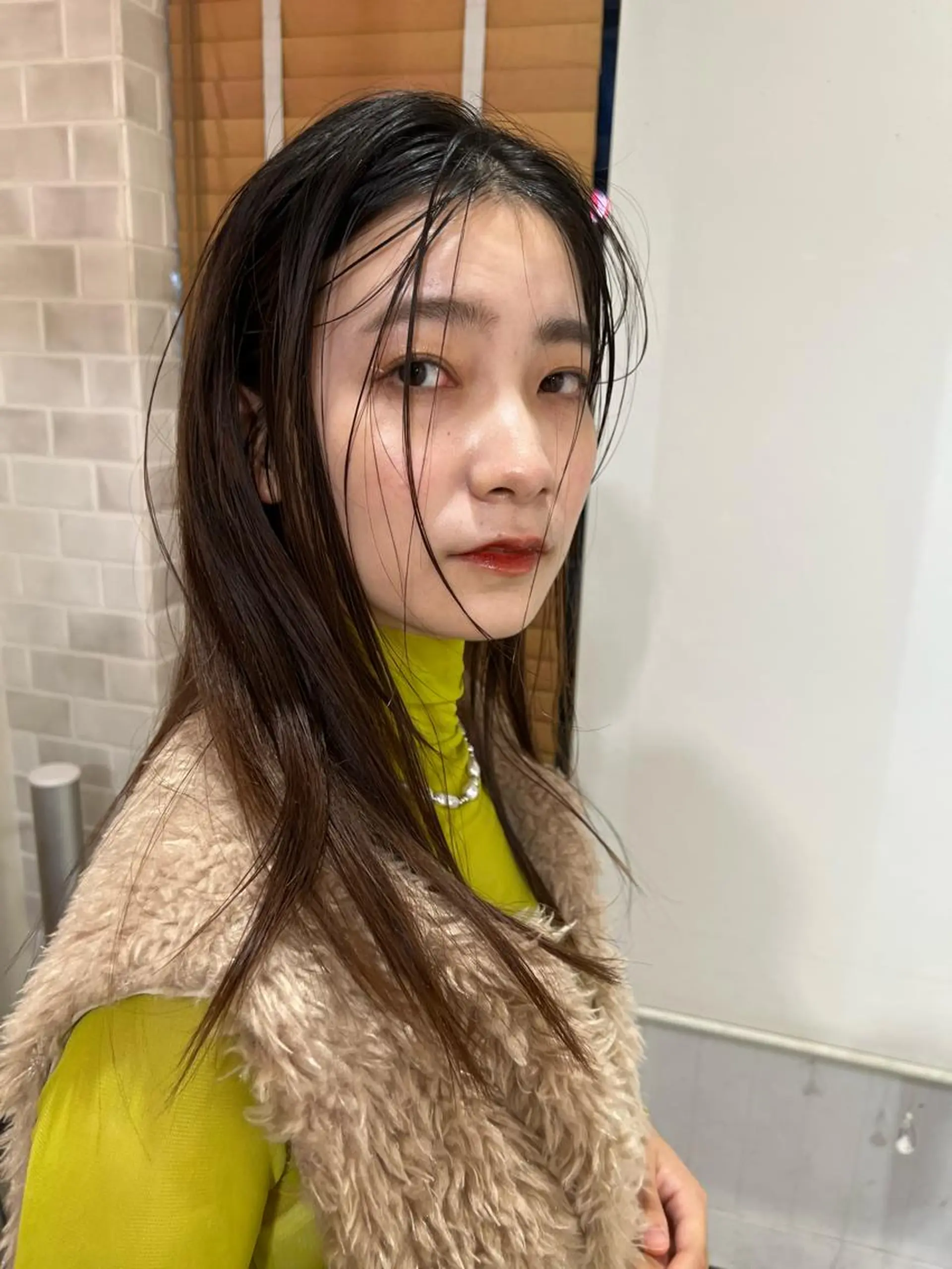 セミロング カラー ヘアアレンジ 🌷山田 有友名🌷のヘアスタイル