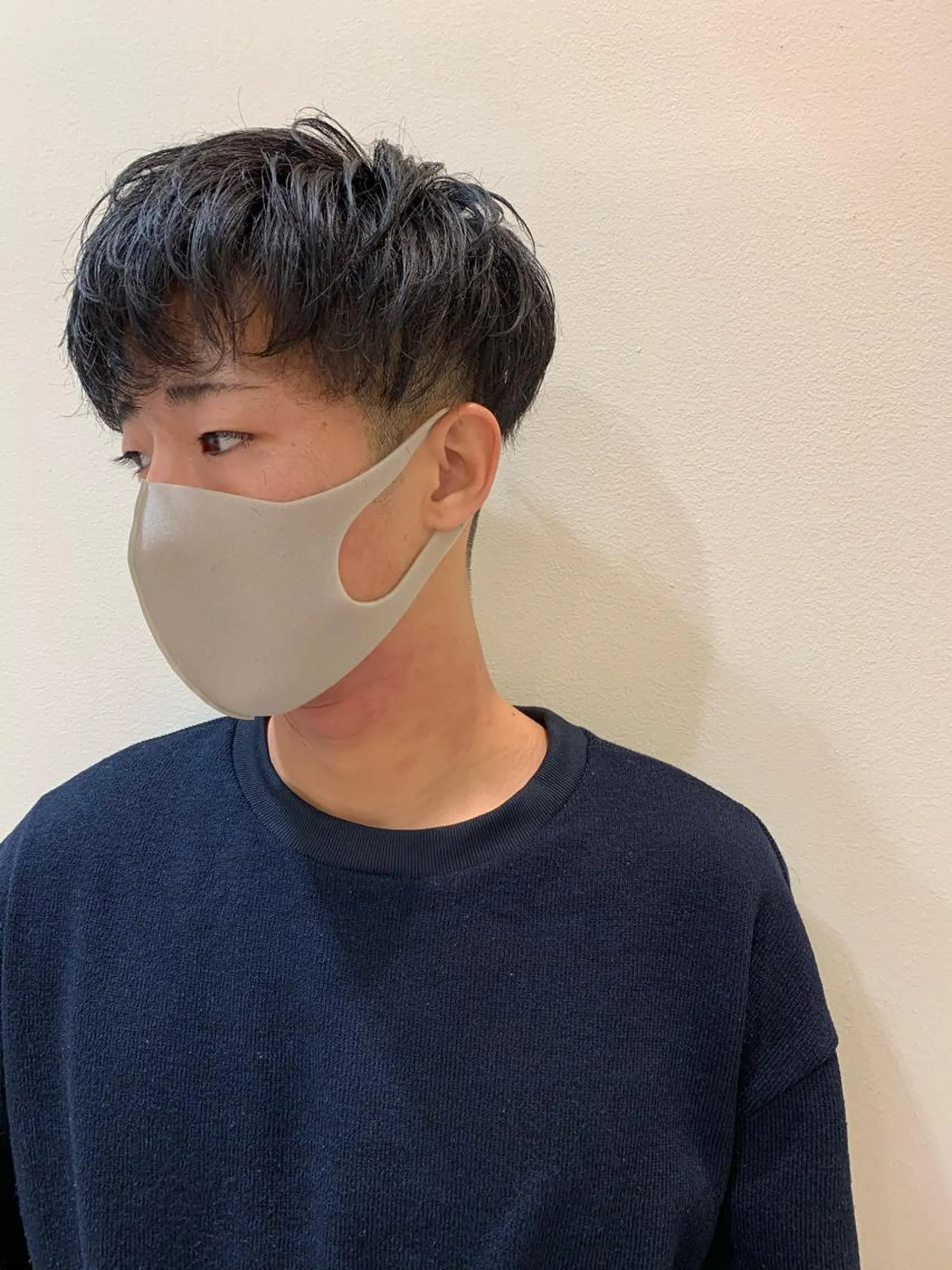 メンズ 🍋透け感カラー🍃 オリーブ🍐Kahoのヘアスタイル