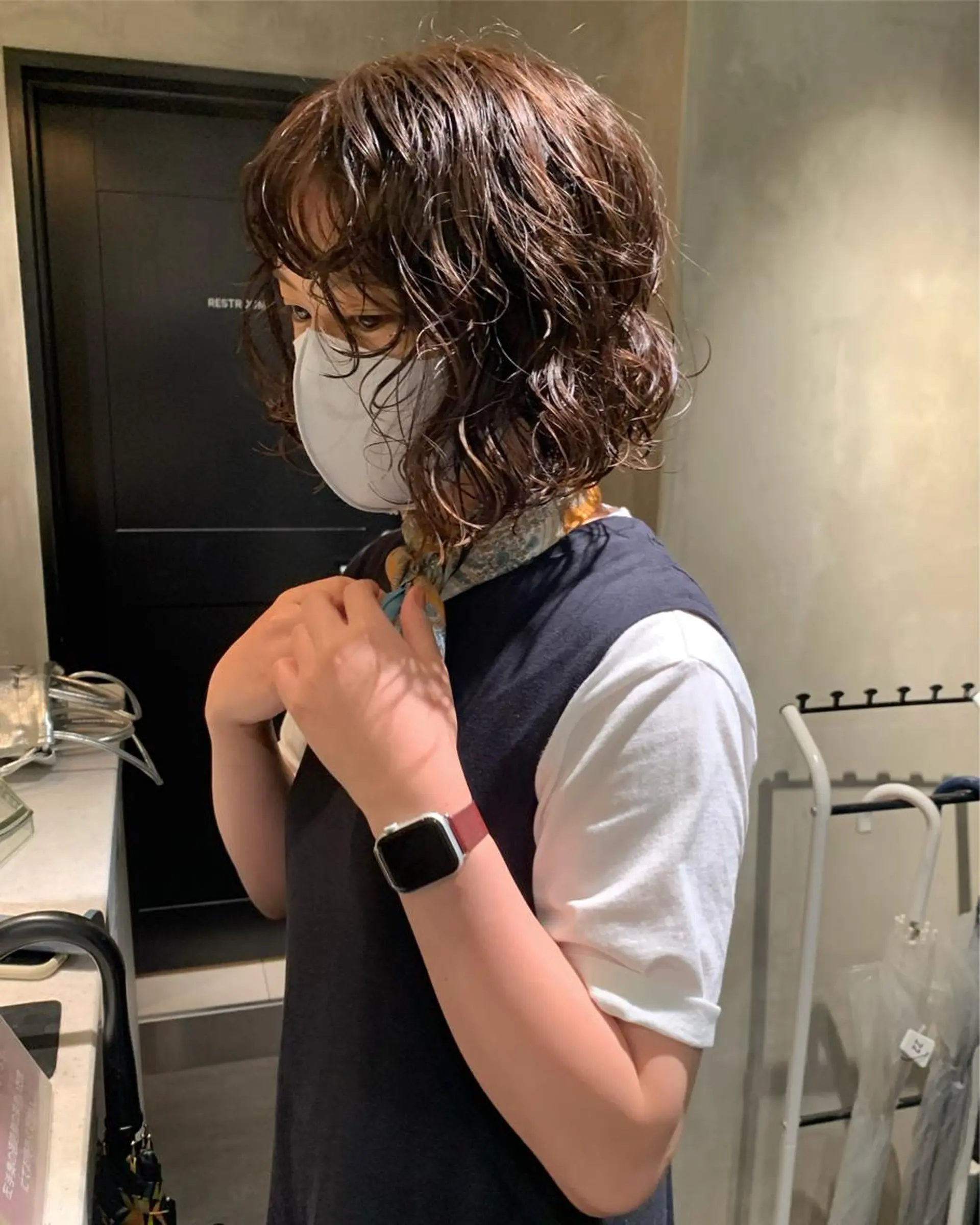 ショート パーマ カット パーマ トリートメント アンニュイヘア🪽 ayumiのヘアスタイル