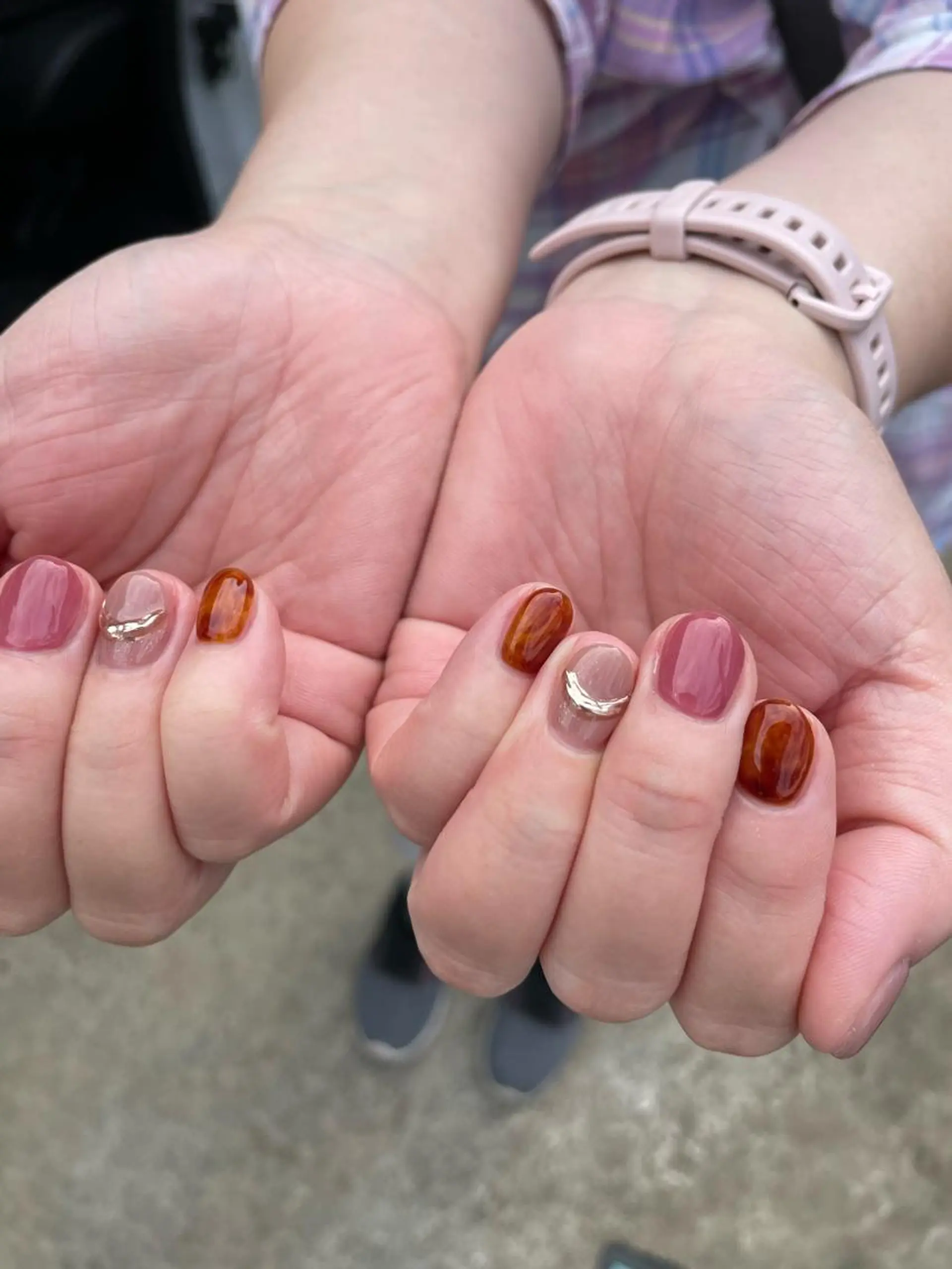 ネイル アートネイル ミラーネイル ハンドネイル kipinail 川﨑えりかのネイルデザイン