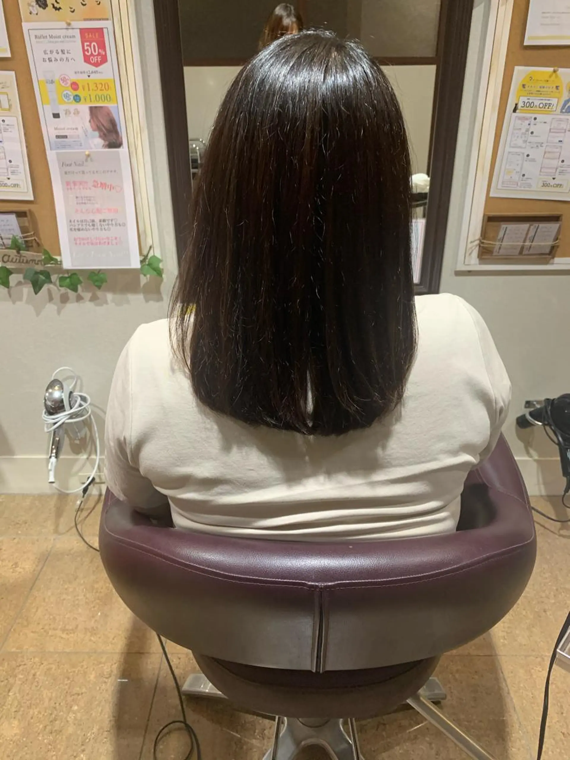 セミロング noa.[ノア]所属・永瀬 恵のヘアスタイル