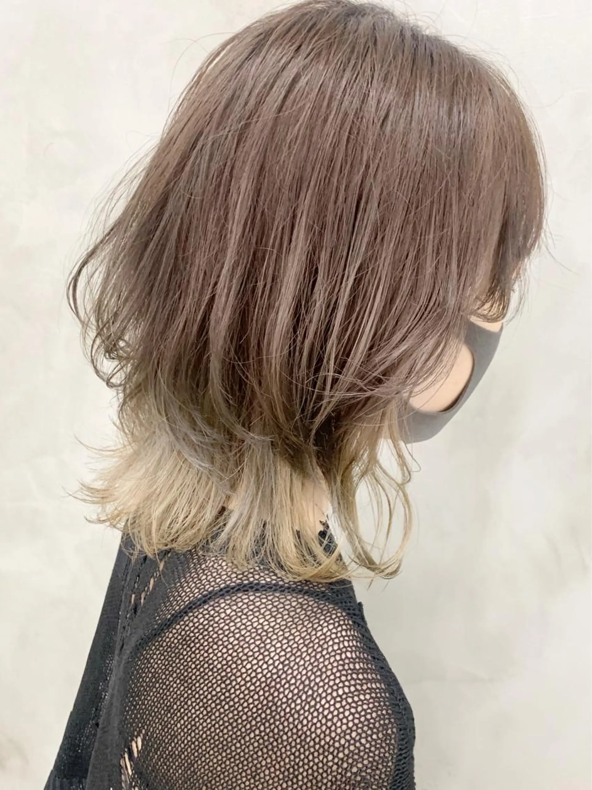 カラー ベージュカラー ブリーチ インナーカラー ヘッドスパ (女性限定)🍋モエのヘアスタイル