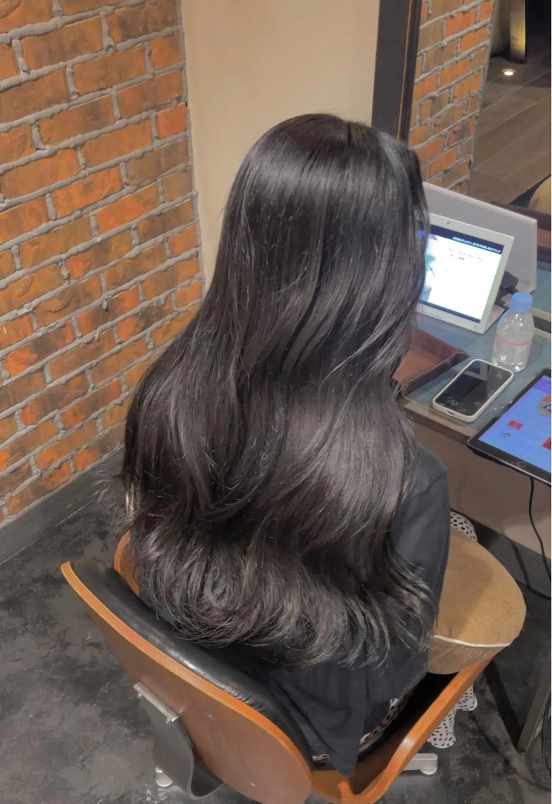 ロング カラー 泉 堅也のヘアスタイル