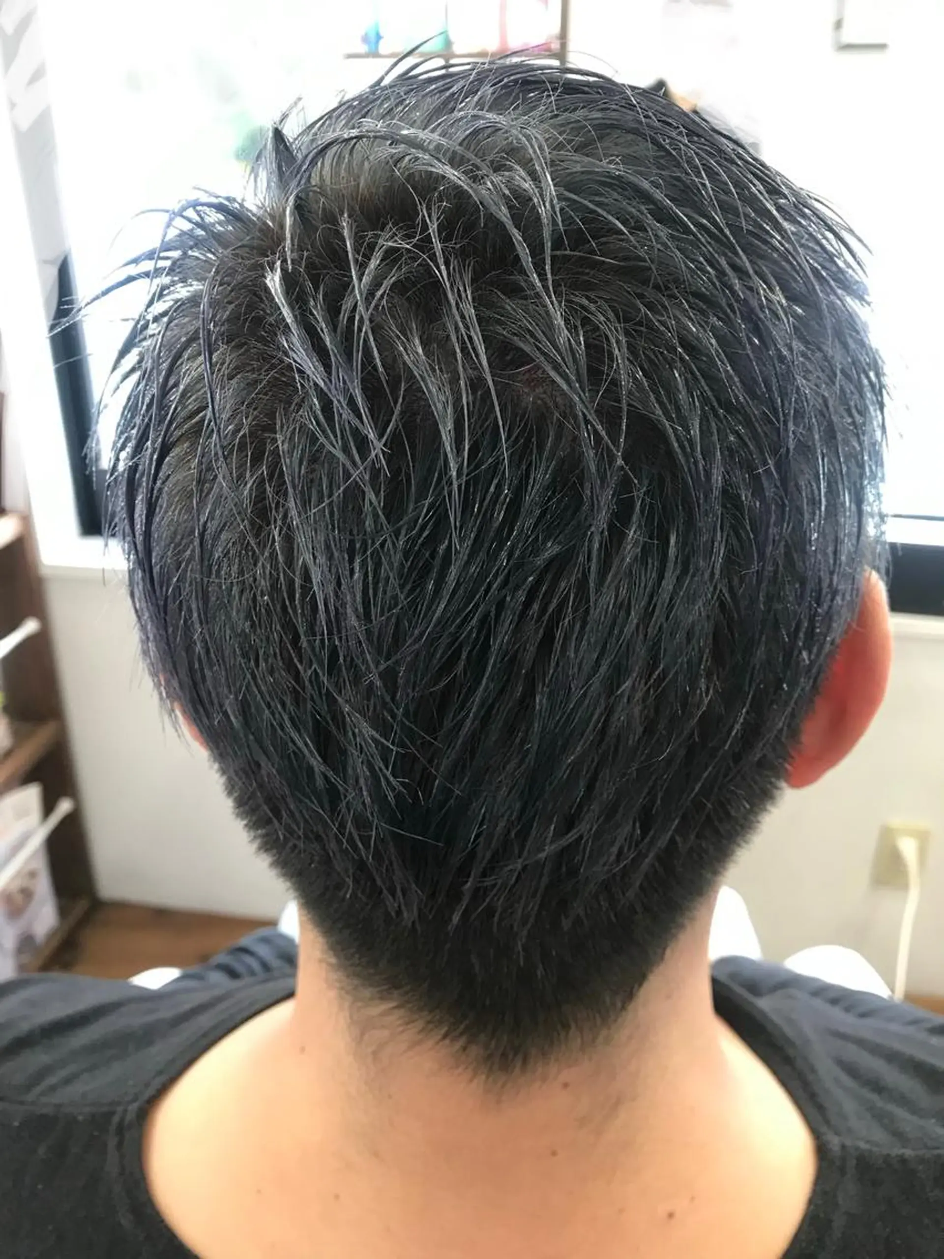 ショート メンズ ヘアカラー Tendre Rêveのマツエク・マツパデザイン