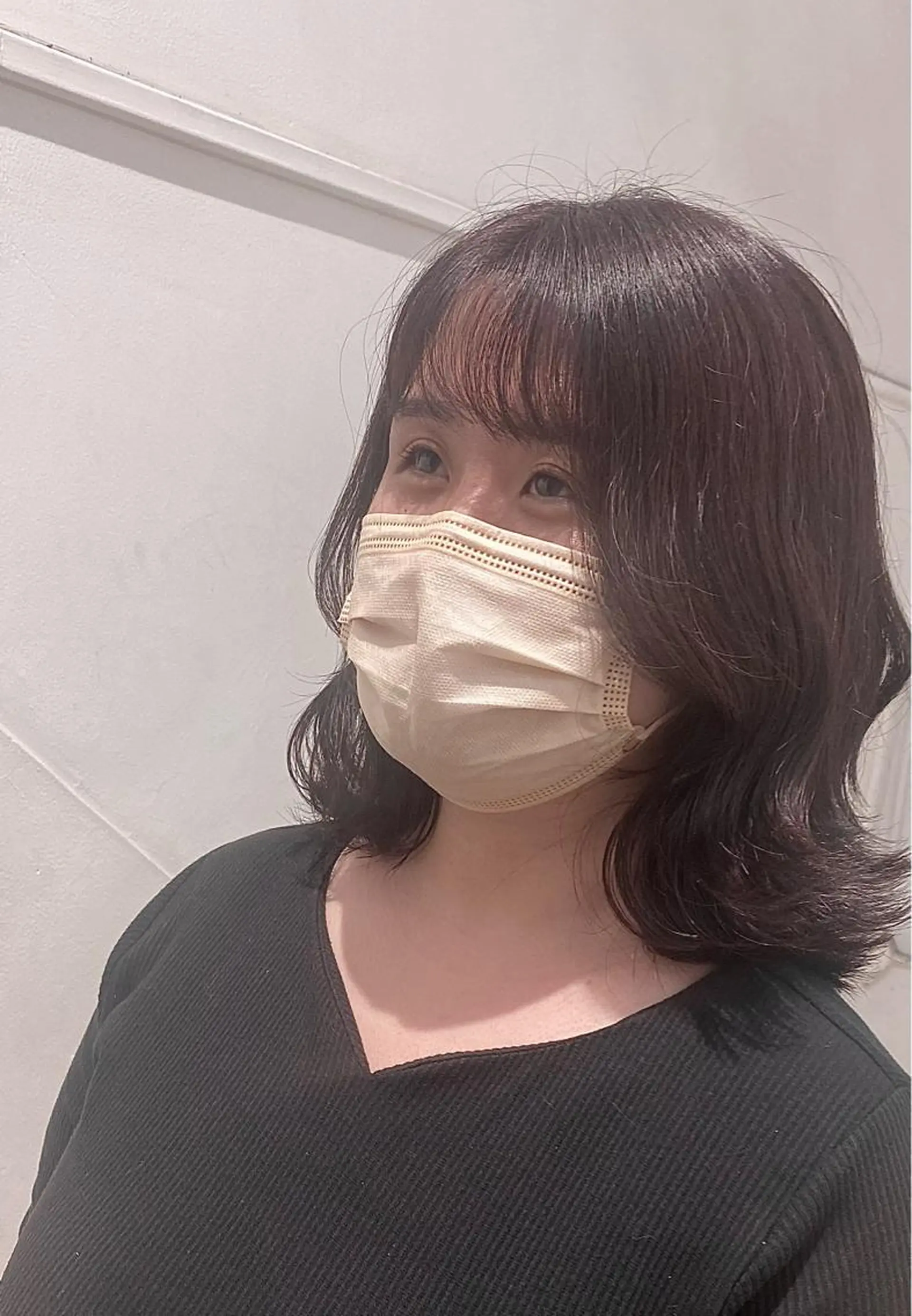 ミディアム くびれヘア ✨くびれスタイル✨️ 戸嶋穂乃香のヘアスタイル