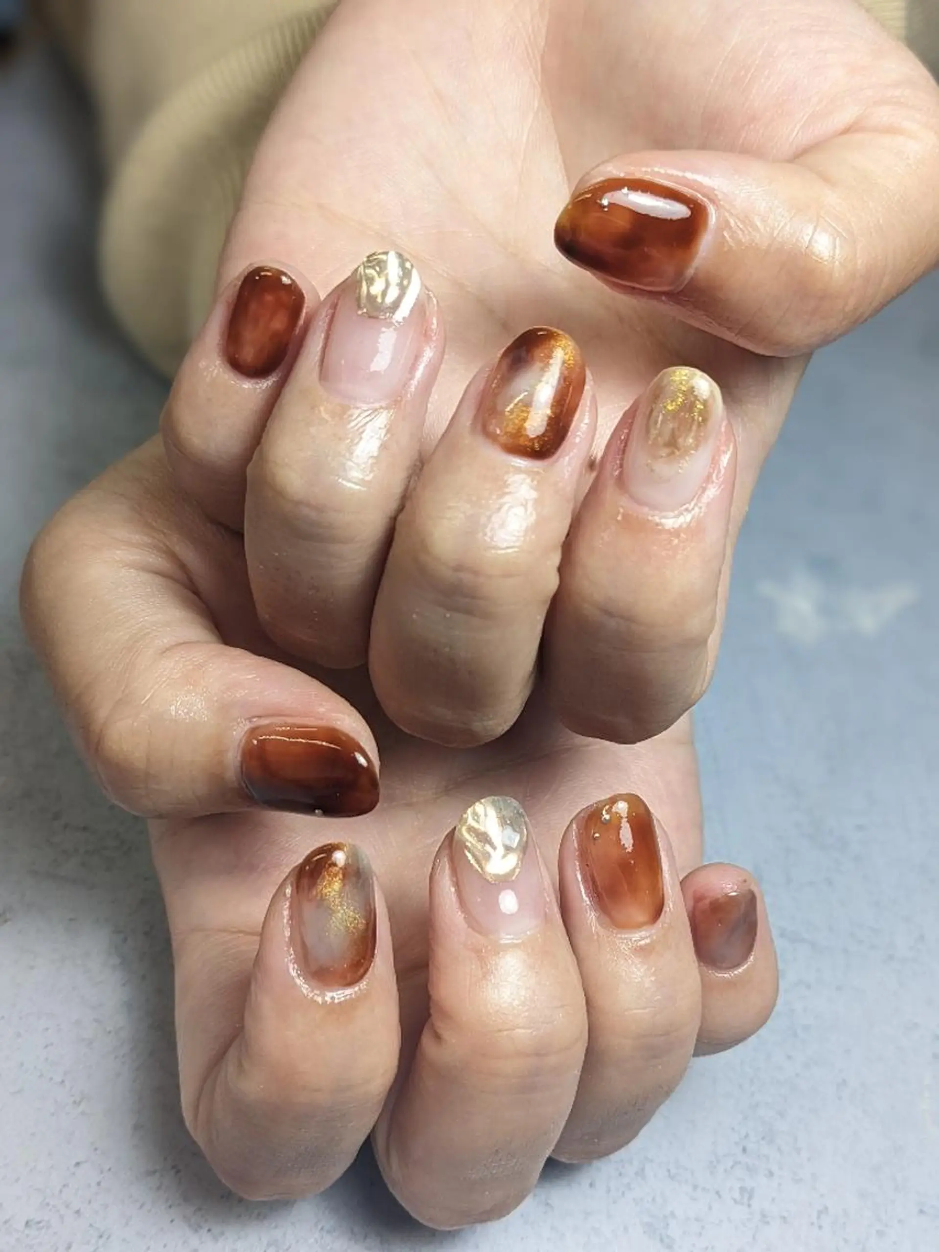 ネイル ニュアンスネイル ハンドネイル Nail SIRANGANAのネイルデザイン