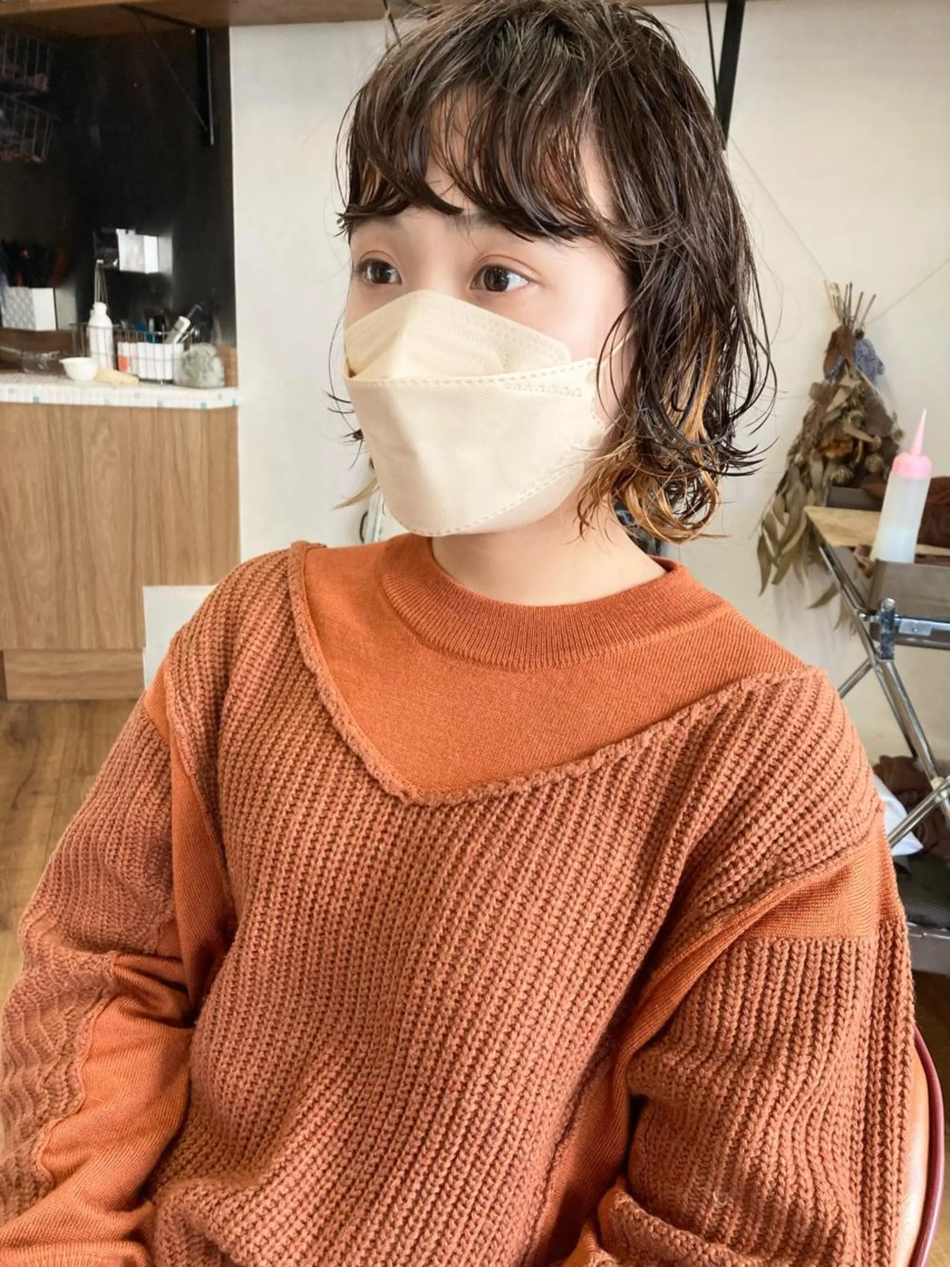 ショート パーマ カット パーマ トリートメント Hareru 豊田 修廣のヘアスタイル