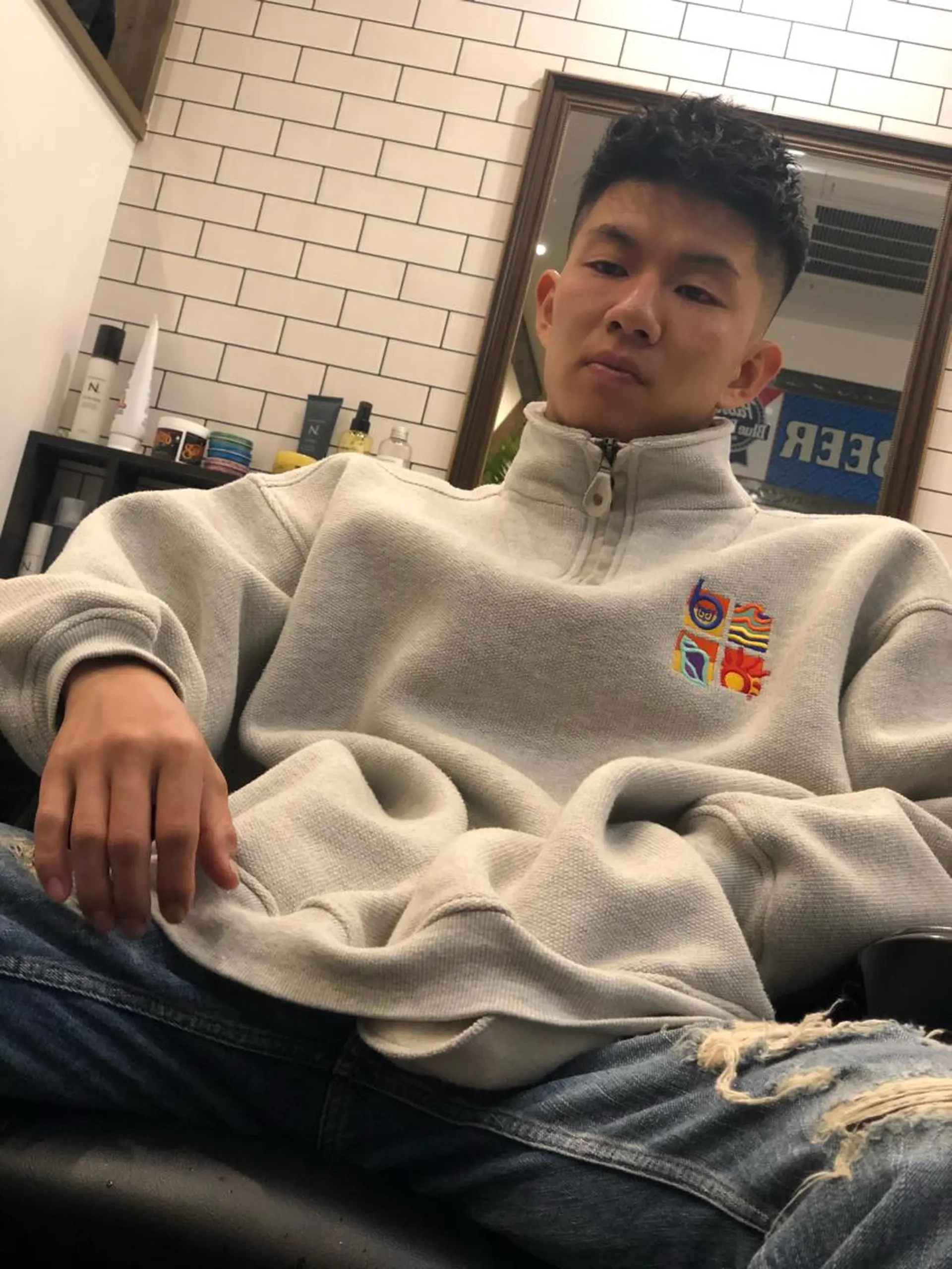 ショート メンズ カット OHNISH RYUSEIのヘアスタイル