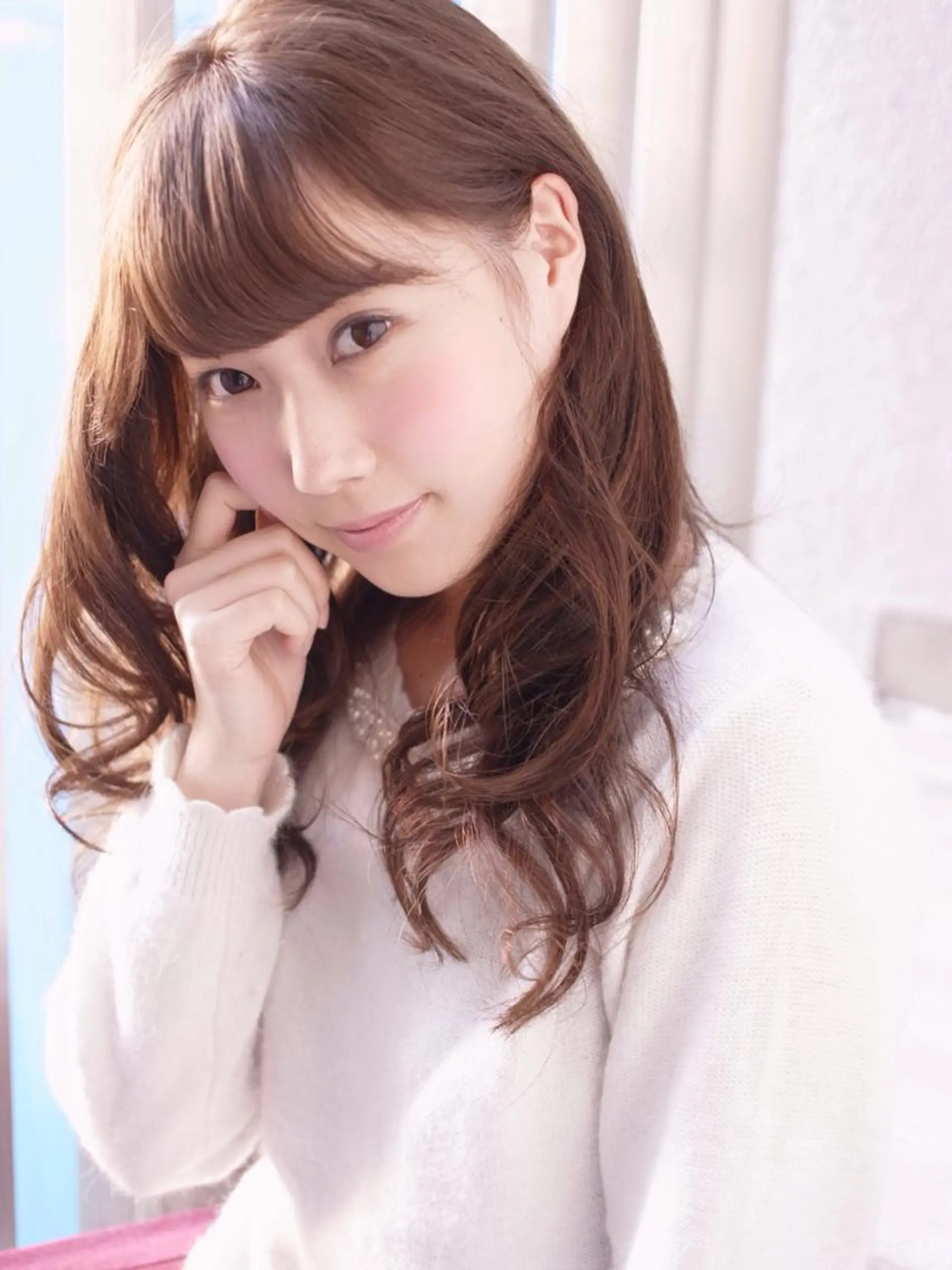 ロング 浜田 敦史のヘアスタイル