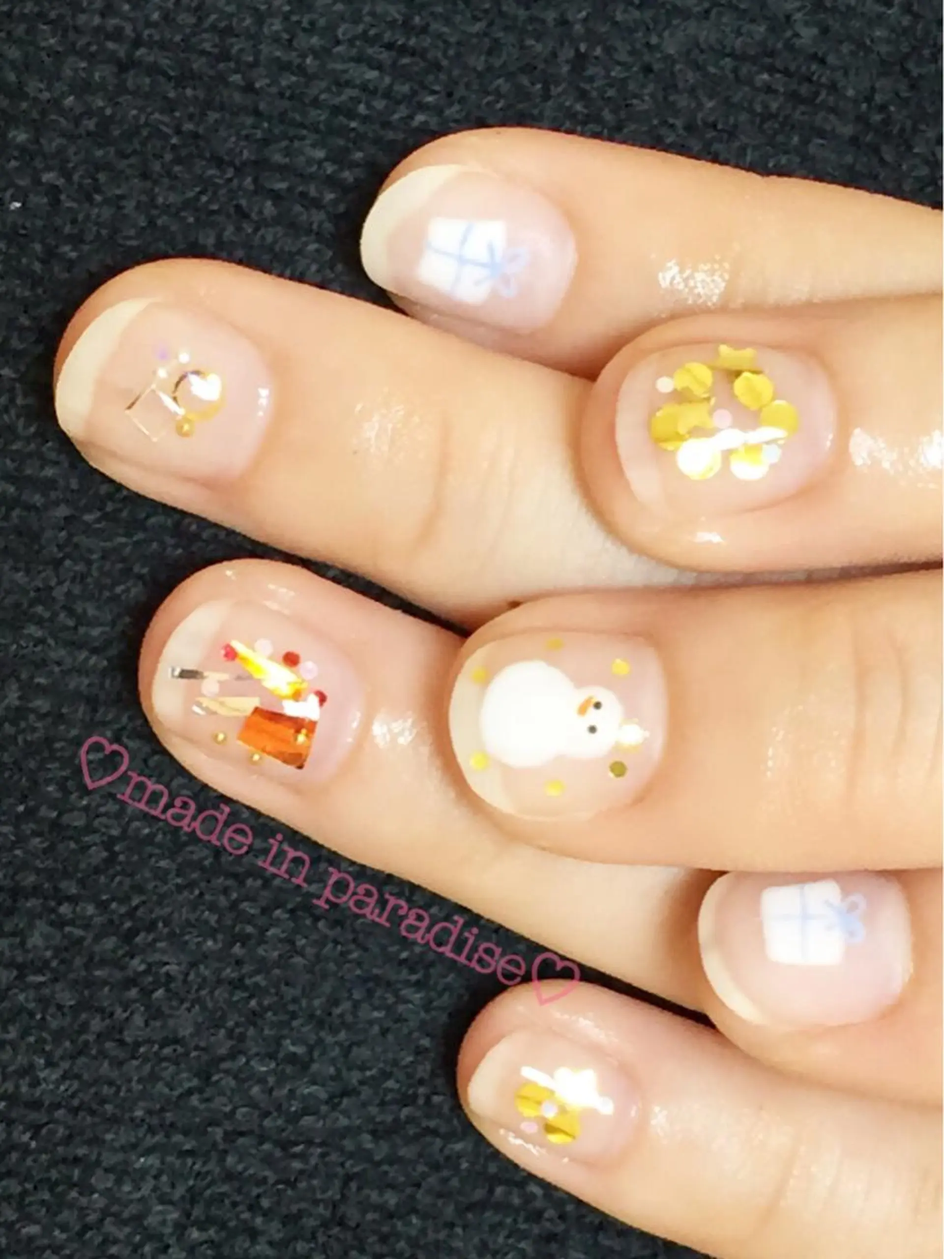 ネイル うるま市サロン Yuko Izawaのネイルデザイン