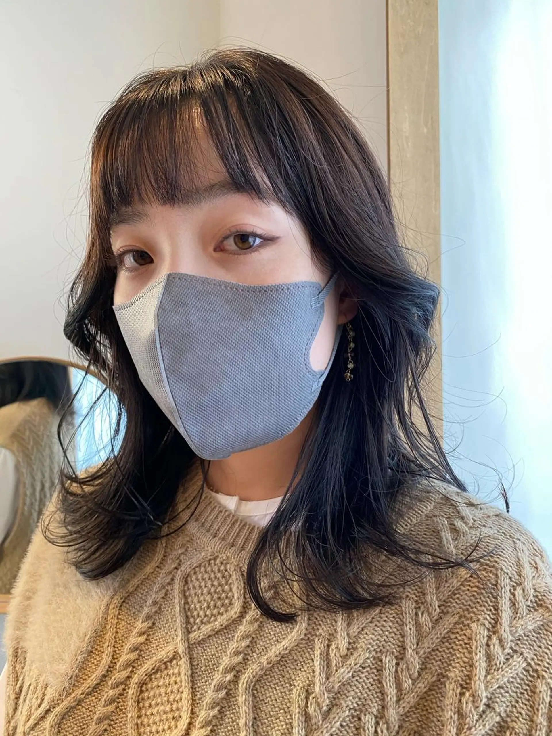 ロング カラー 美髪ストレート 川本雄己のヘアスタイル