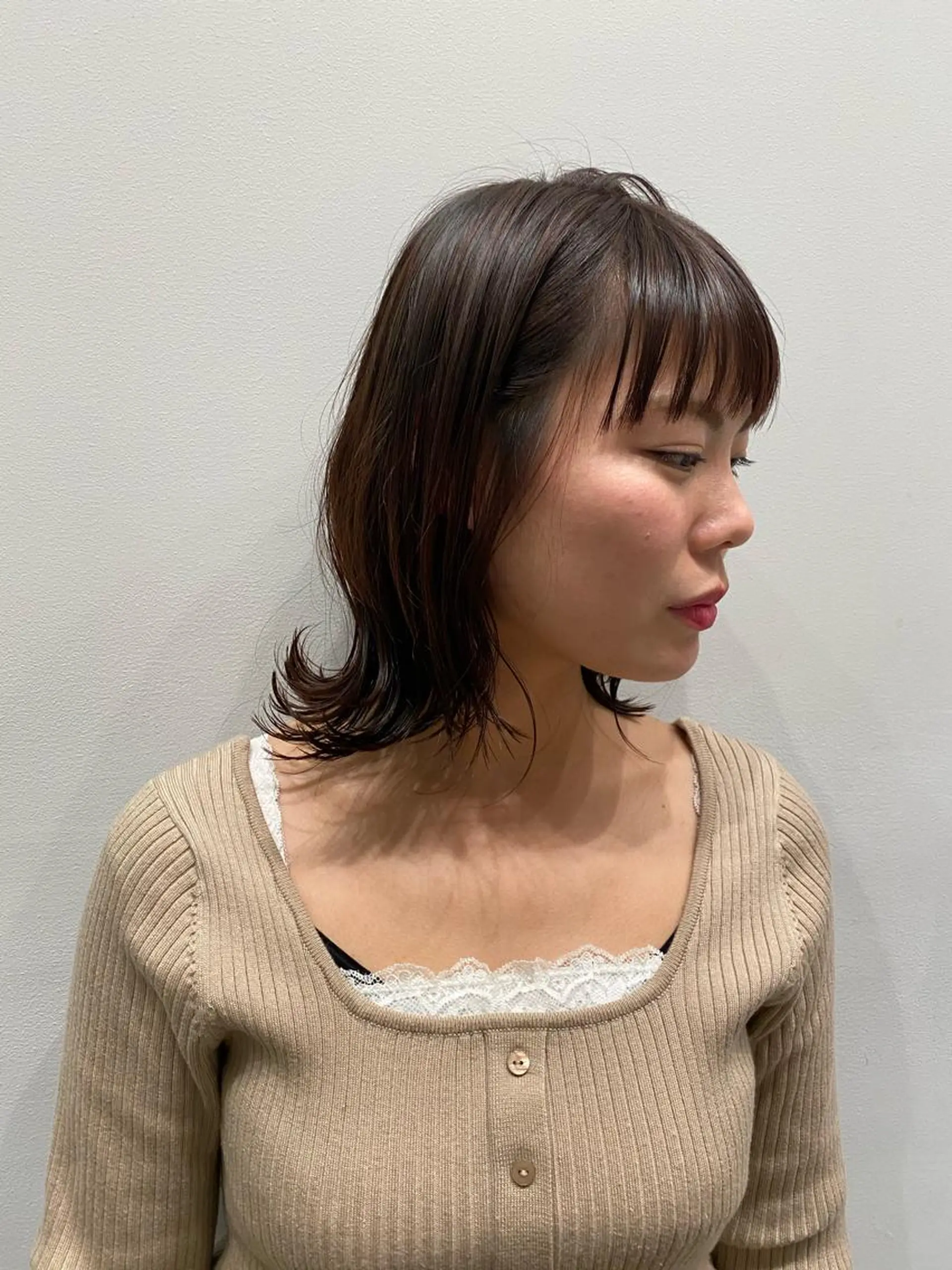ミディアム 壁谷  加保理のヘアスタイル