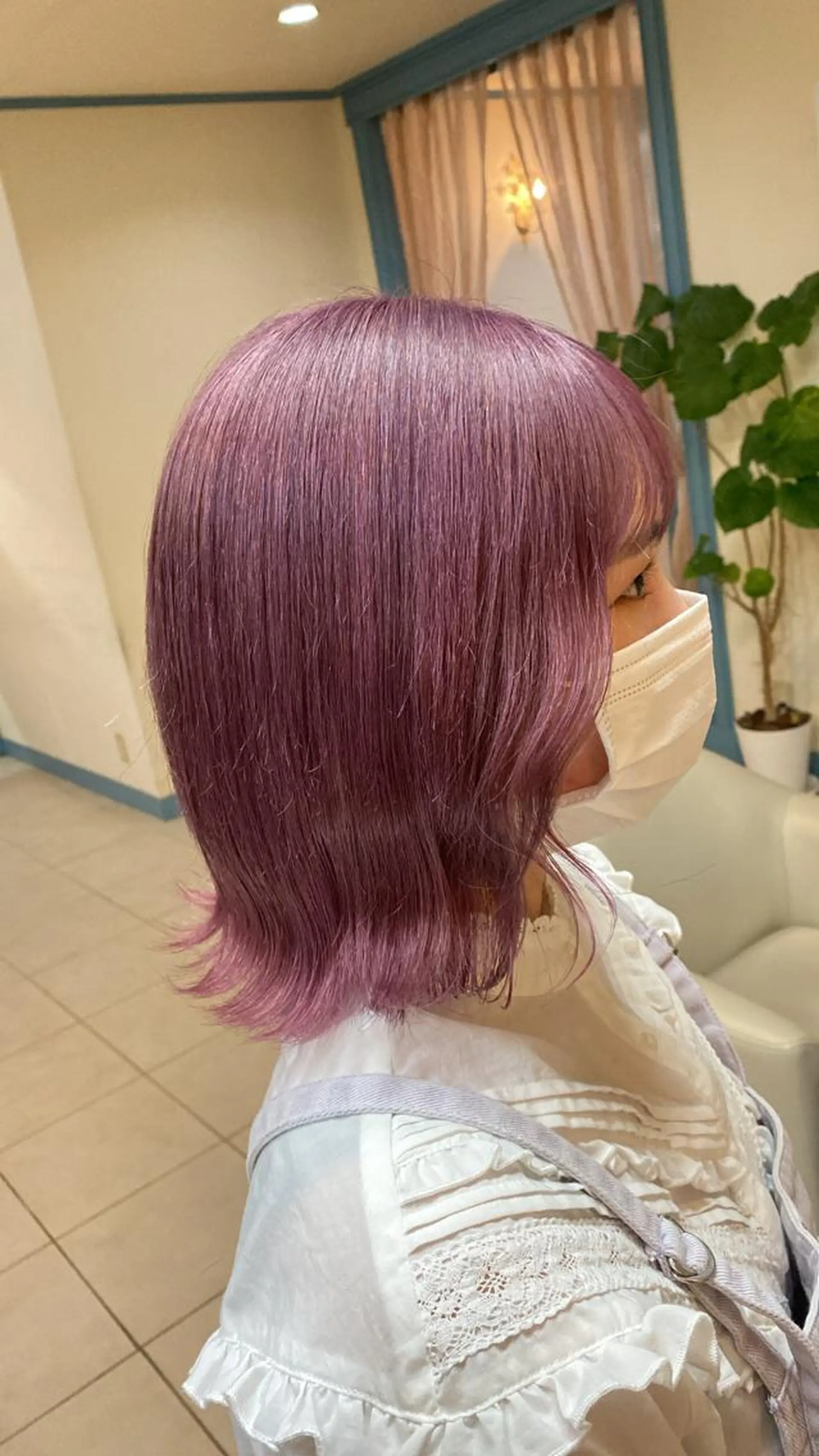 ミディアム 長嶋美奈/ 韓国風レイヤーカットのマツエク・マツパデザイン