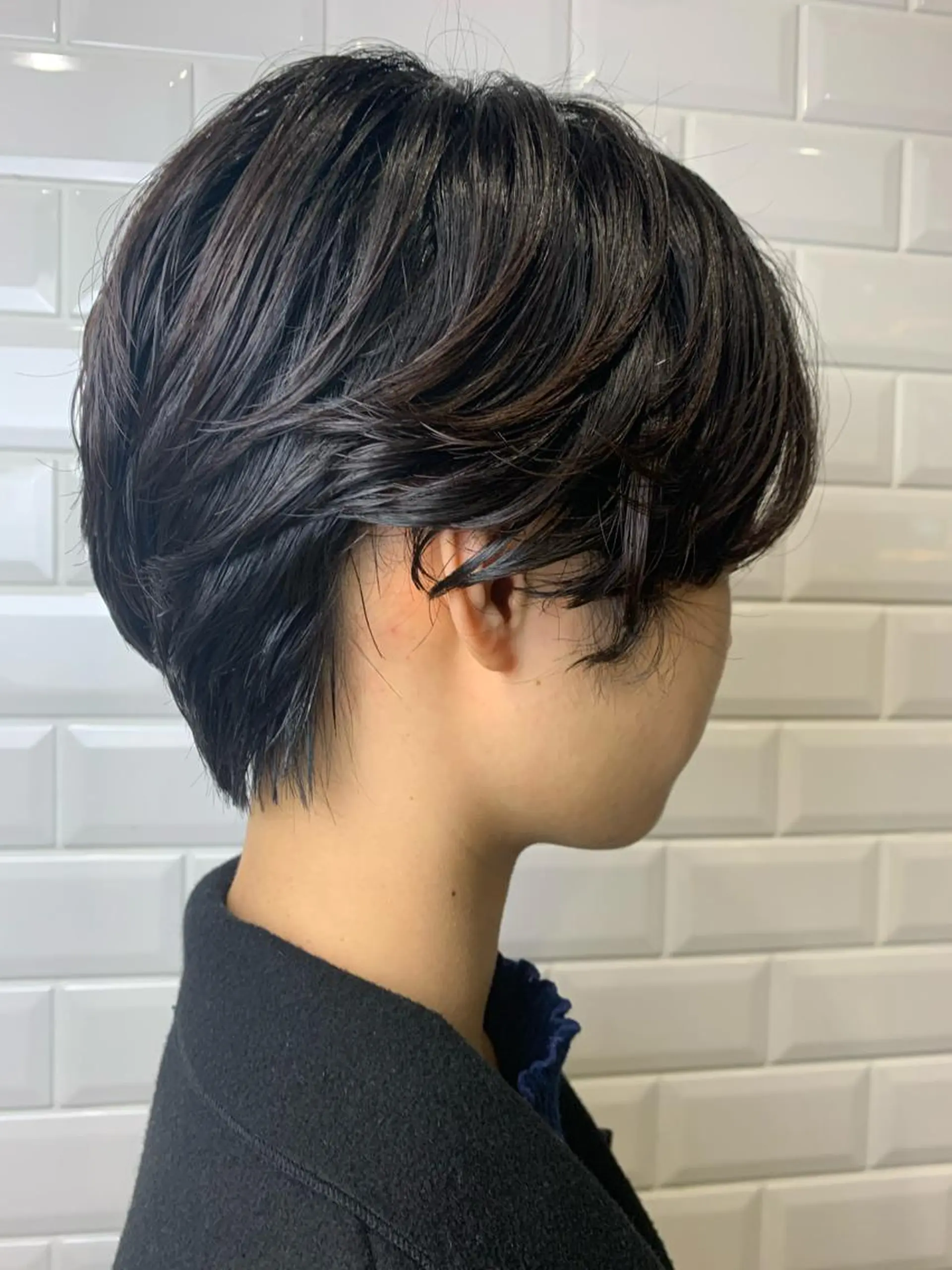 ショート パーマ APPiiS 柳田 葵のヘアスタイル
