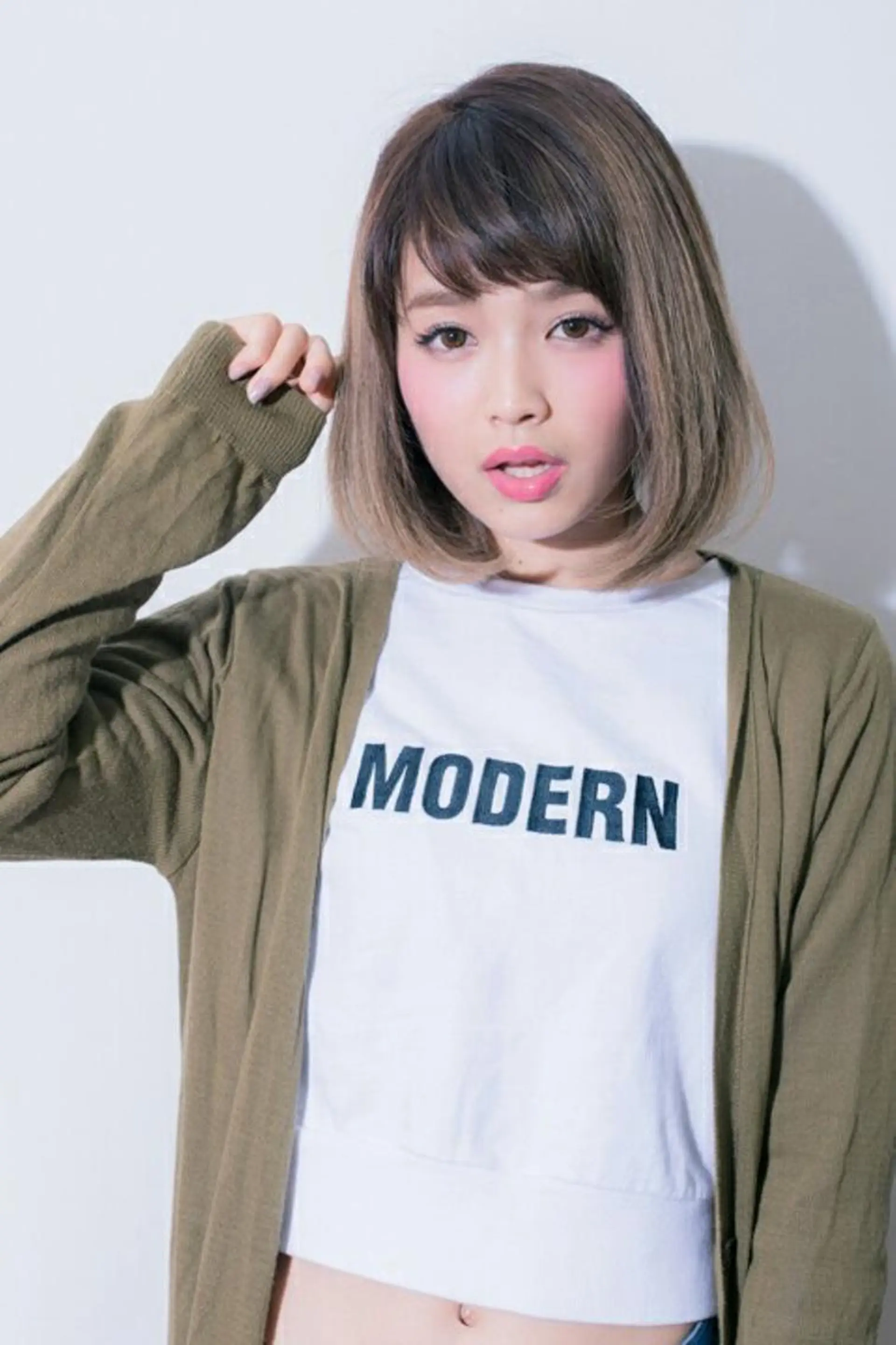 カラー ダブルカラー 下地 康裕のヘアスタイル