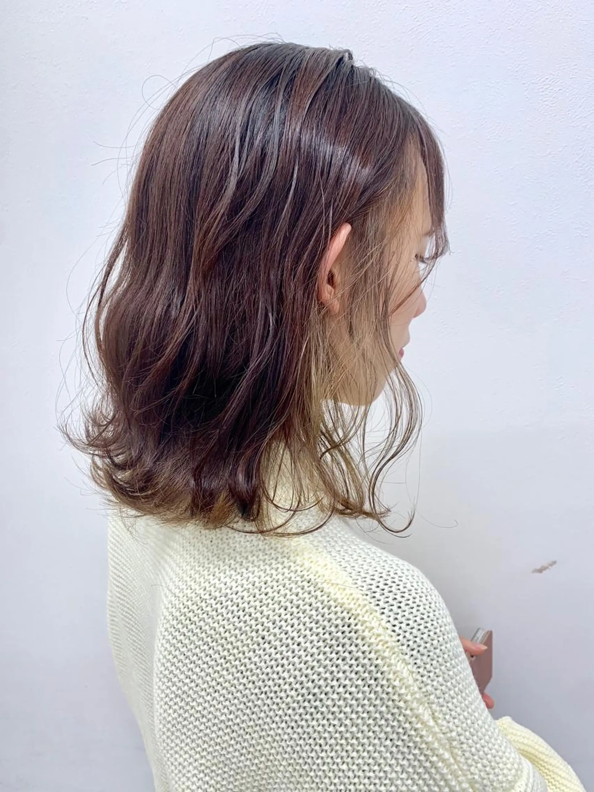 セミロング 【美容室が苦手な方 専問美容室】MIHOのヘアスタイル