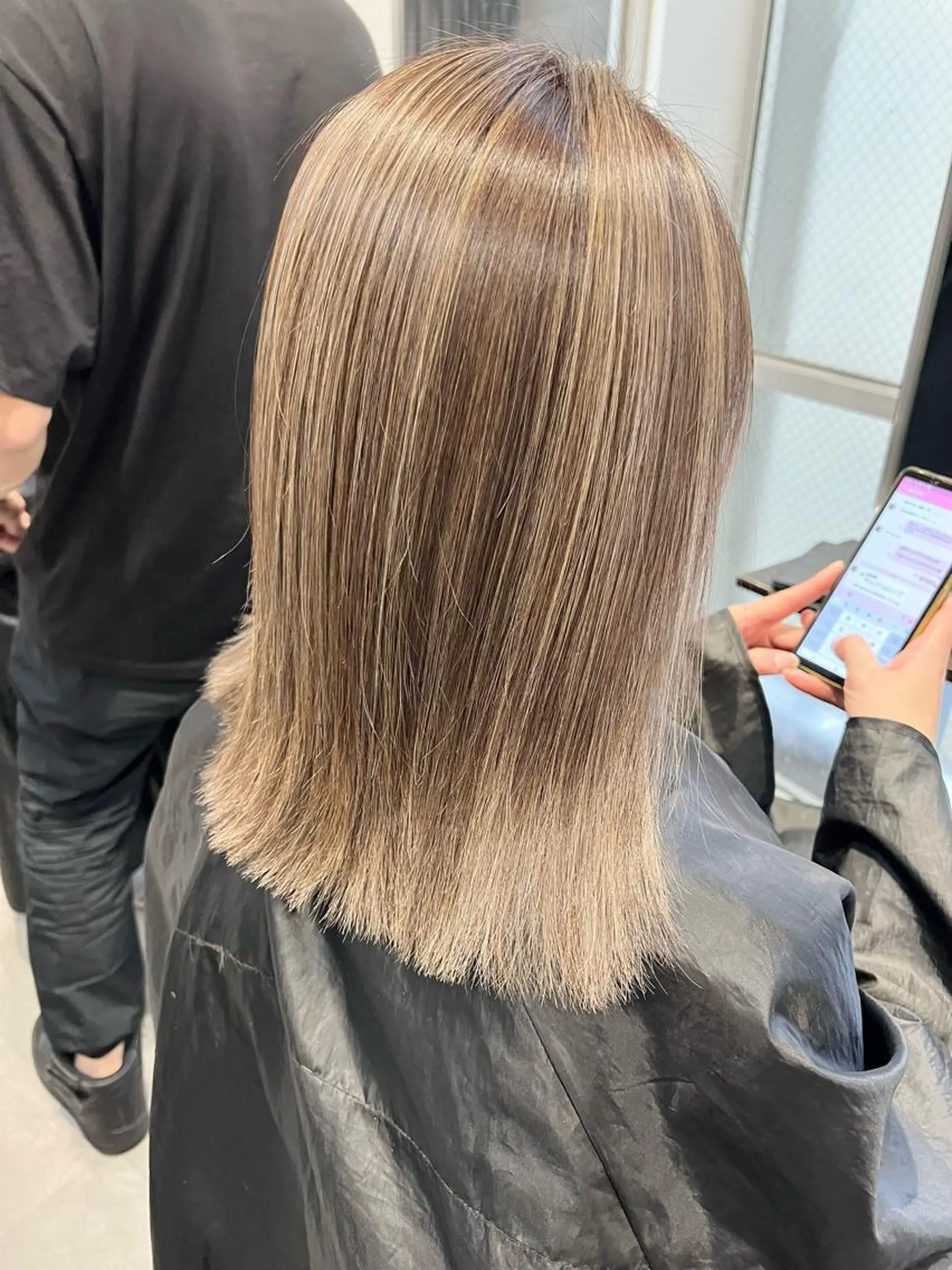 ミディアム ヘアカラー トリートメント Bear(ベア)所属・KYOKO 【Bear】のヘアスタイル