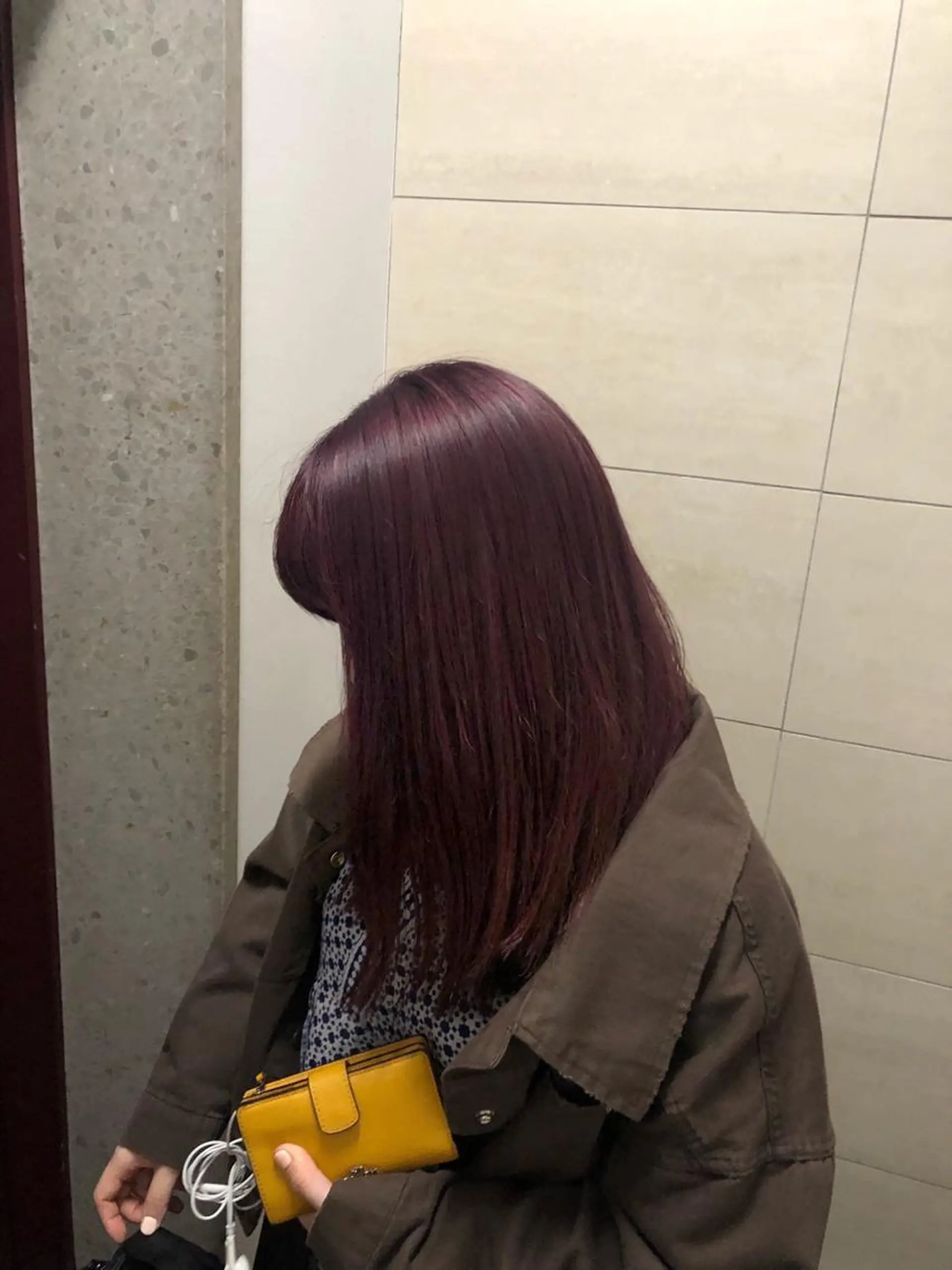 ミディアム カラー ヘアカラー トリートメント ヘアセット 🍃柔らかヘアー田中 瑞希🍃のヘアスタイル