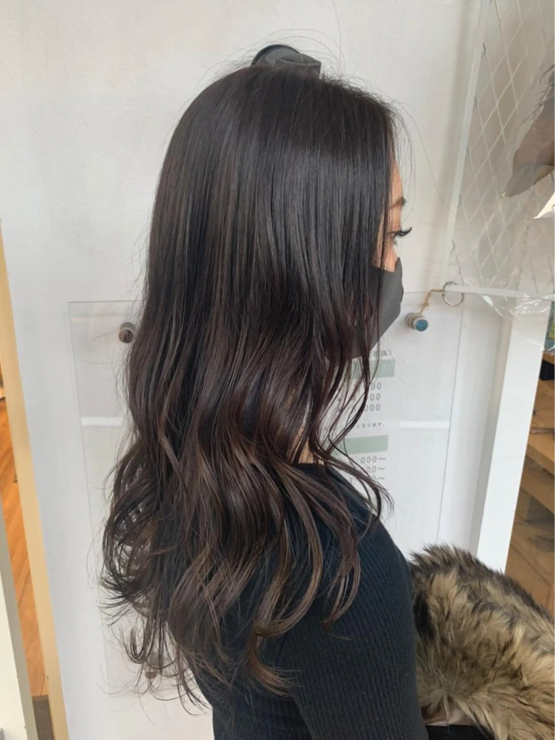 カラー 透明感カラー/韓国 ヘア🩶yuri🩵のヘアスタイル