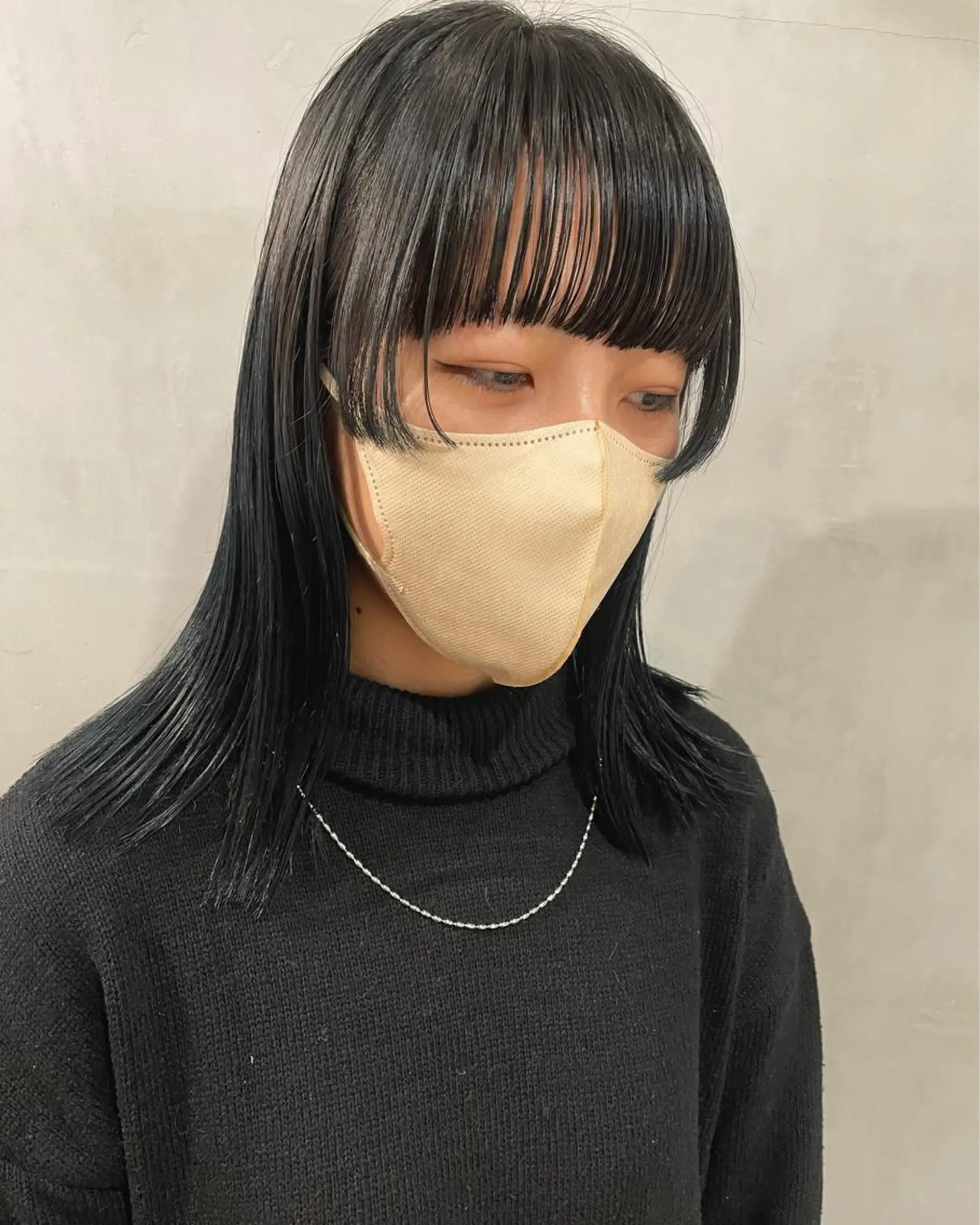 ミディアム カラー カット ヘアカラー トリートメント 優作 〜圧倒的信頼〜のヘアスタイル