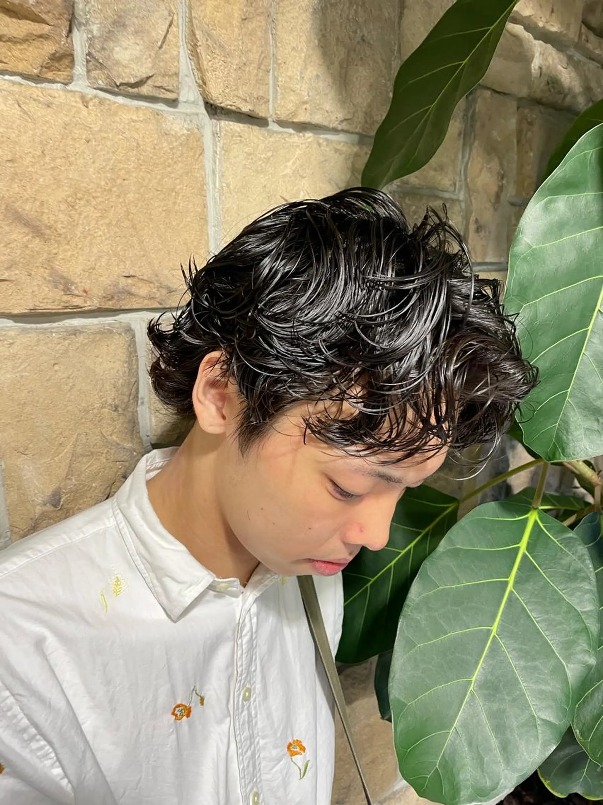 パーマ メンズ mens骨格矯正/ 理論パーマ/yuyaのヘアスタイル