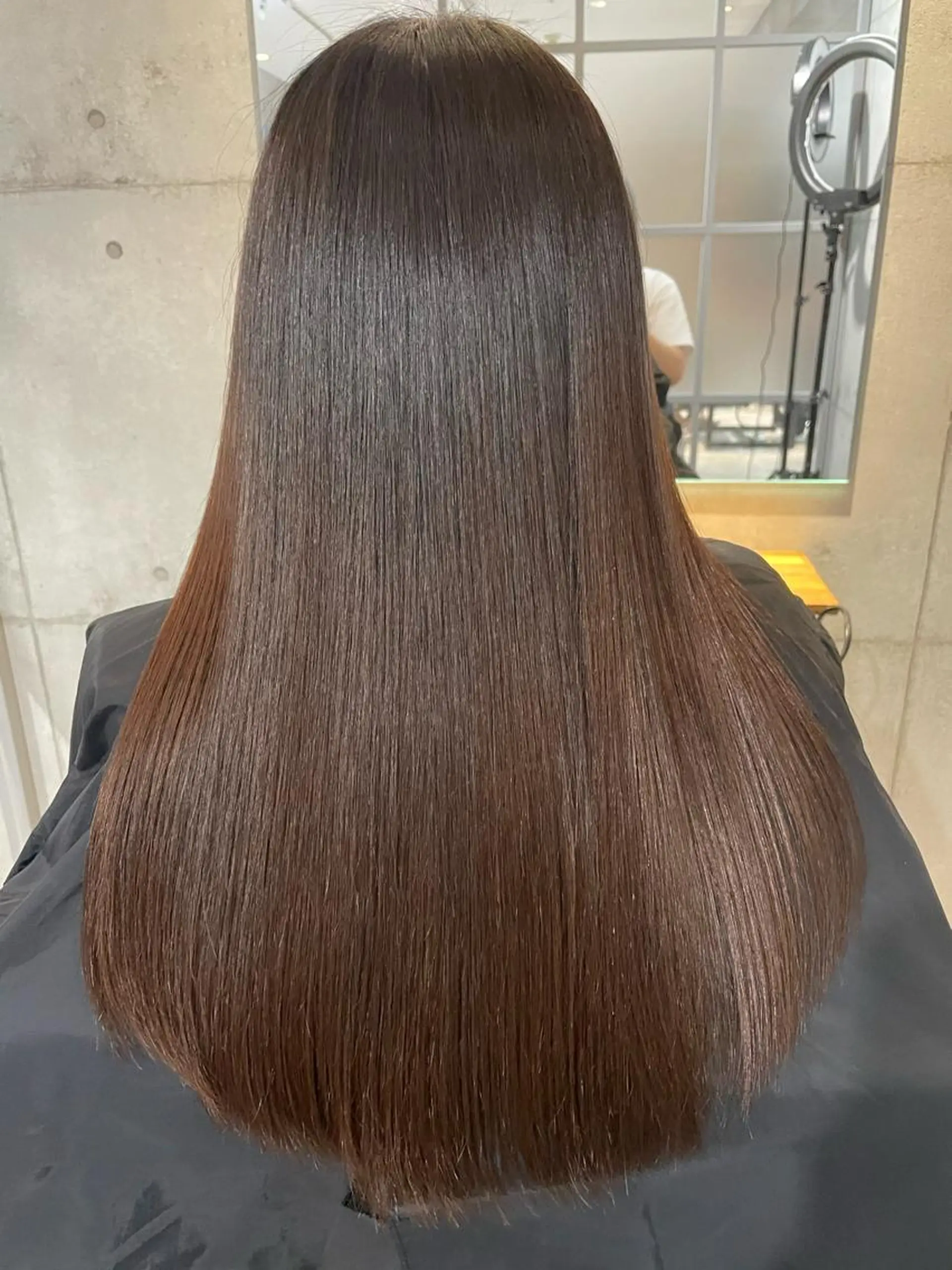 ロング ヘアカラー トリートメント newi宮崎 akioのヘアスタイル