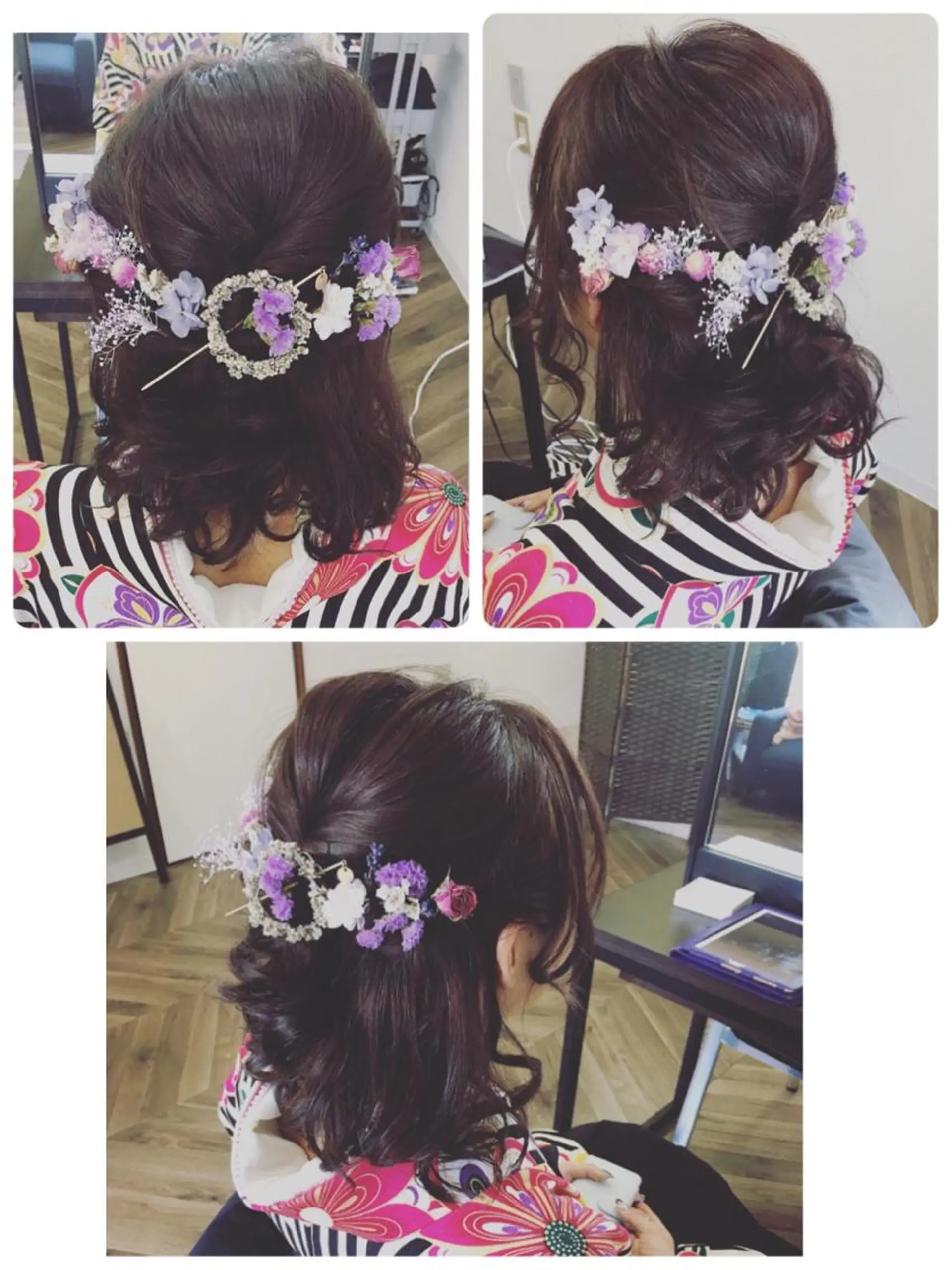 ヘアアレンジ ヘアセット 中原 梨沙のヘアスタイル